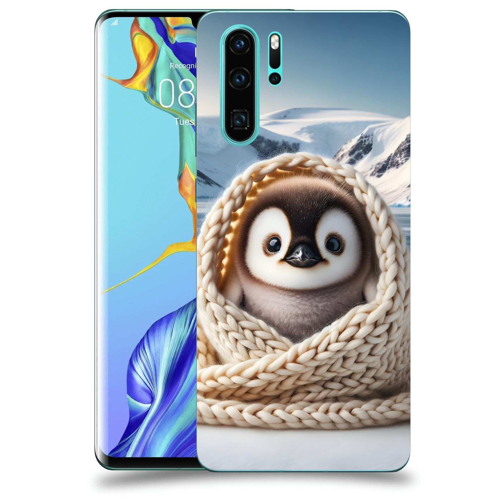 ACOVER Kryt na mobil Huawei P30 Pro - Tučňák