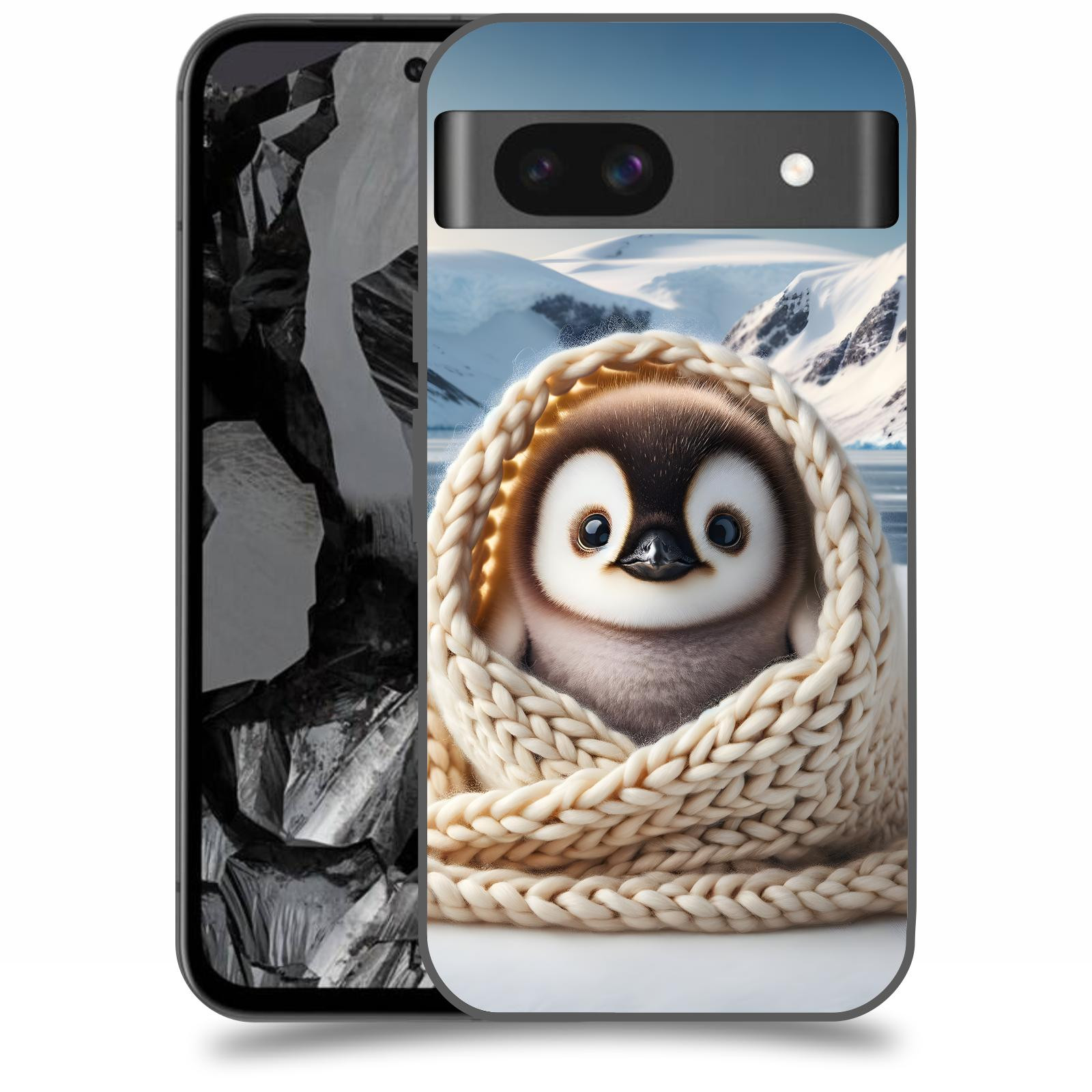 ACOVER Kryt na mobil Google Pixel 8A - Tučňák