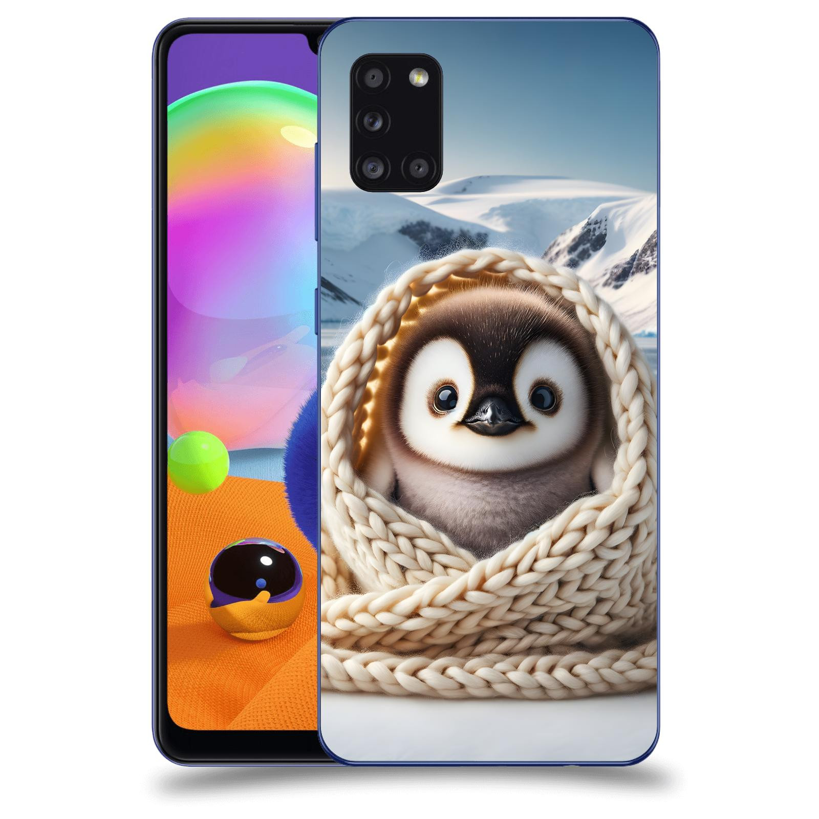 ACOVER Kryt na mobil Samsung Galaxy A31 A315F - Tučňák