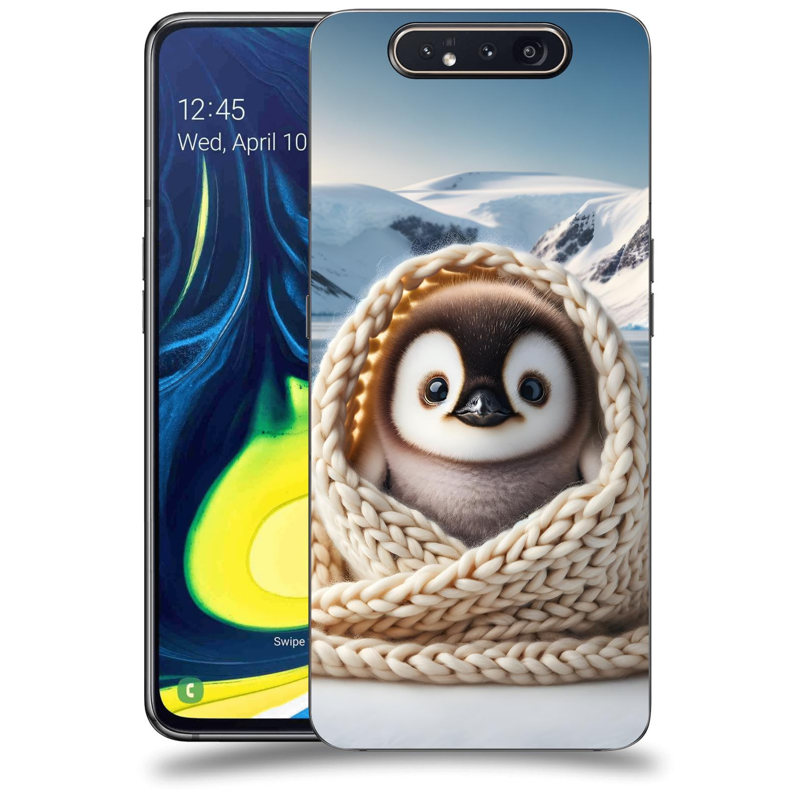 ACOVER Kryt na mobil Samsung Galaxy A80 A805F - Tučňák