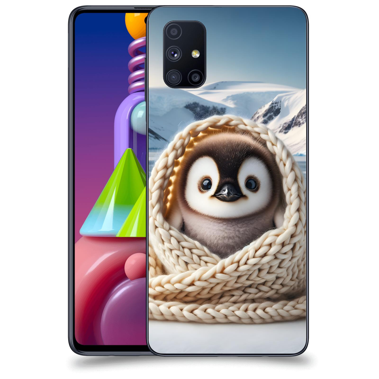 ACOVER Kryt na mobil Samsung Galaxy M51 M515F - Tučňák