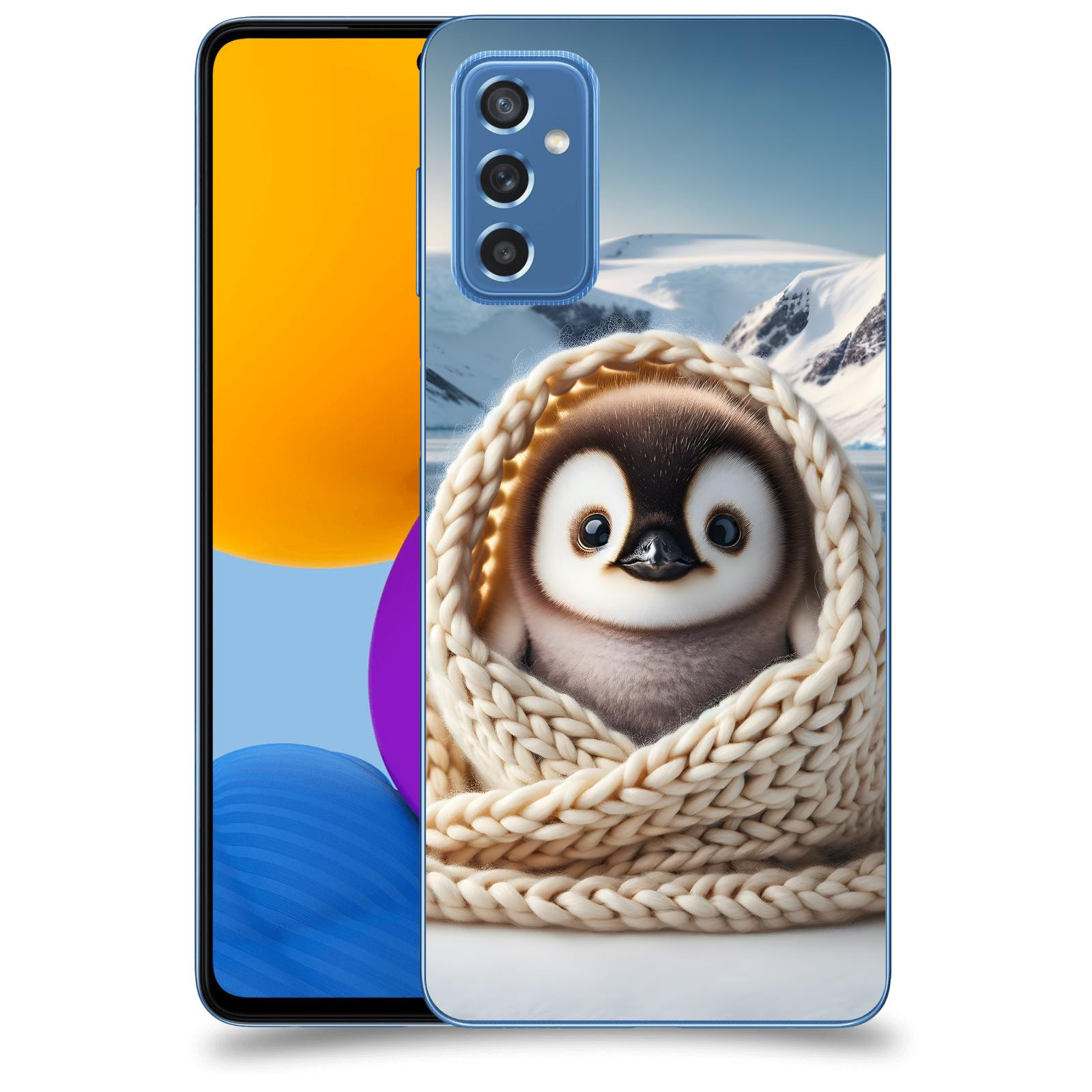ACOVER Kryt na mobil Samsung Galaxy M52 5G - Tučňák