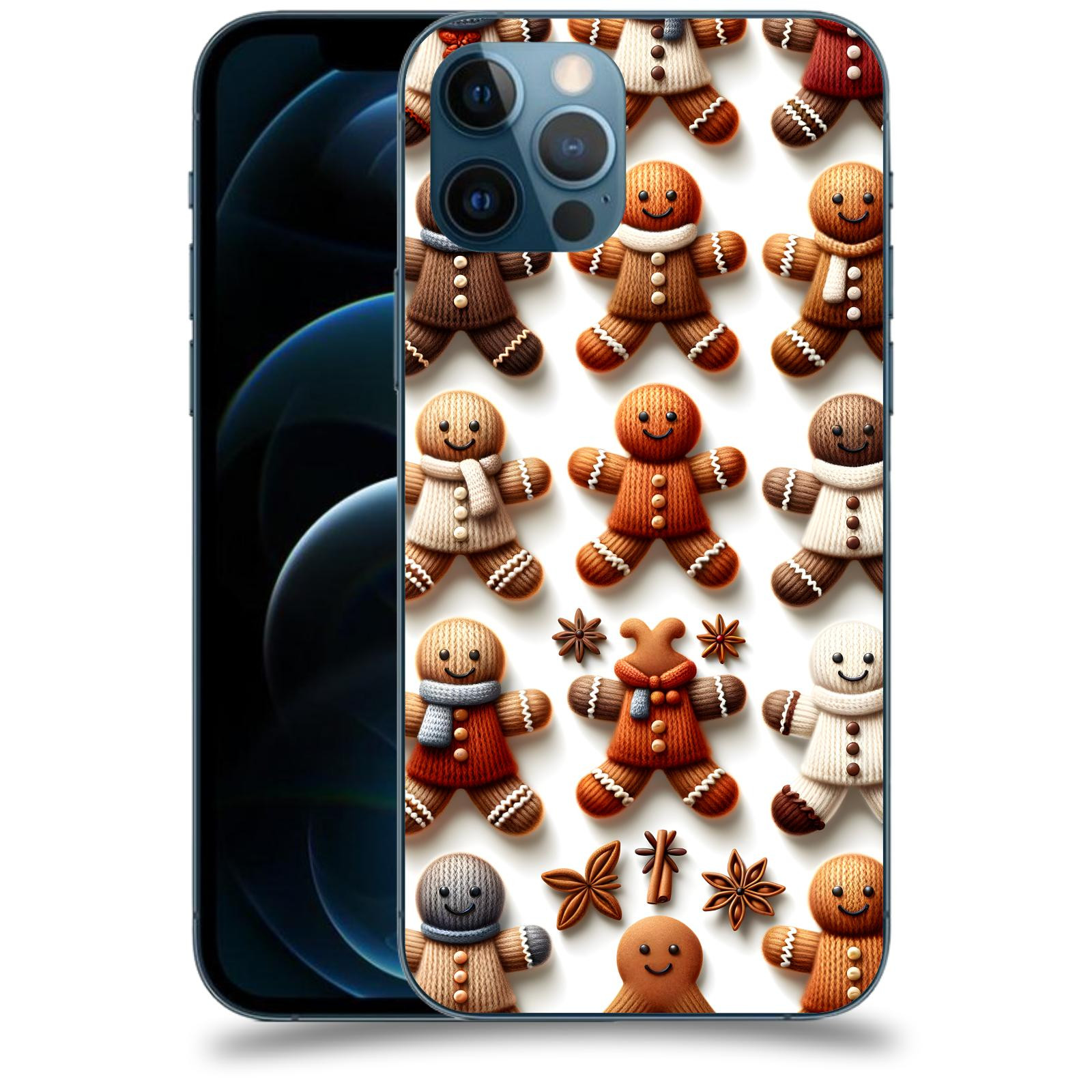 ACOVER Kryt na mobil Apple iPhone 12 Pro - Perníčky 2