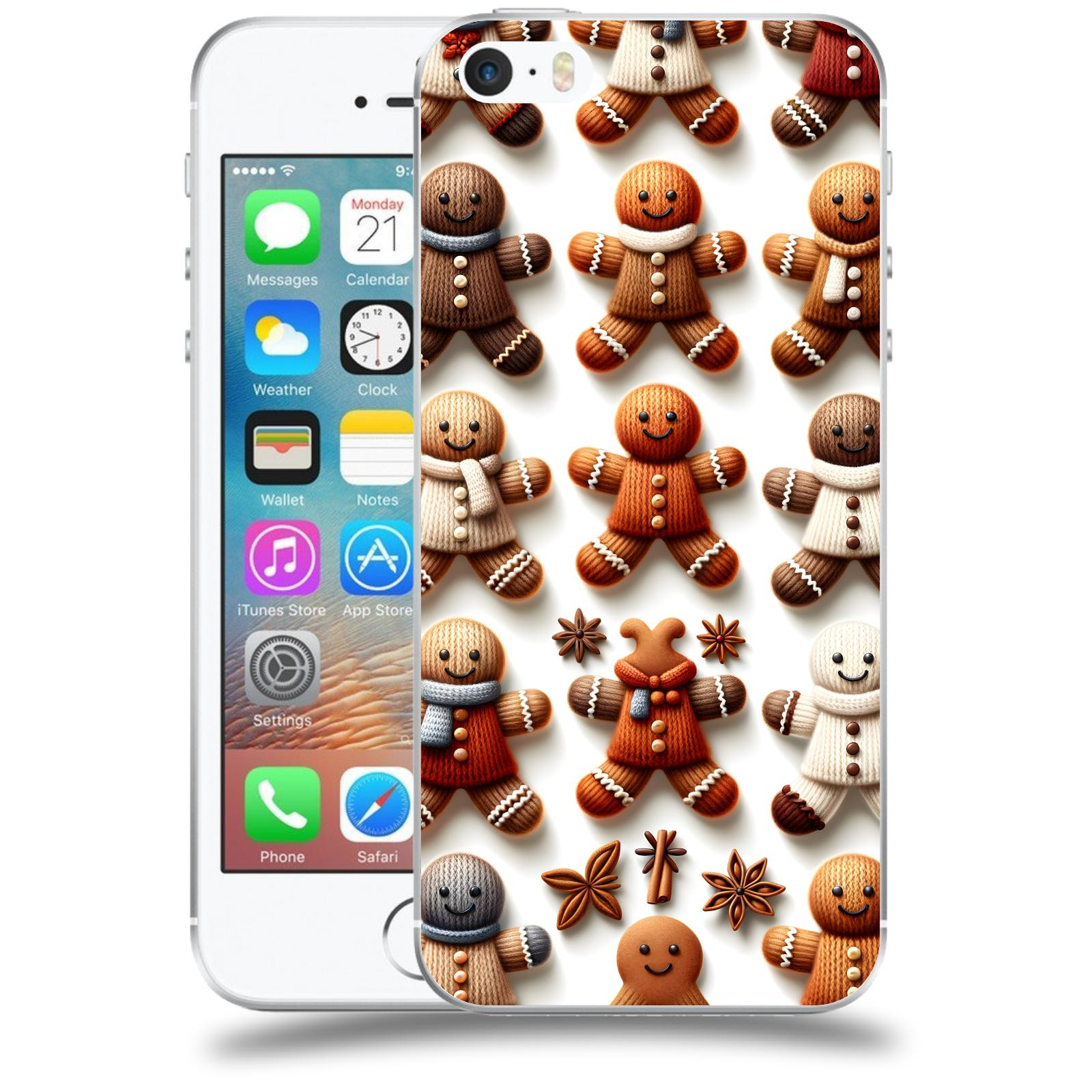 ACOVER Kryt na mobil Apple iPhone 5/5S/SE - Perníčky 2