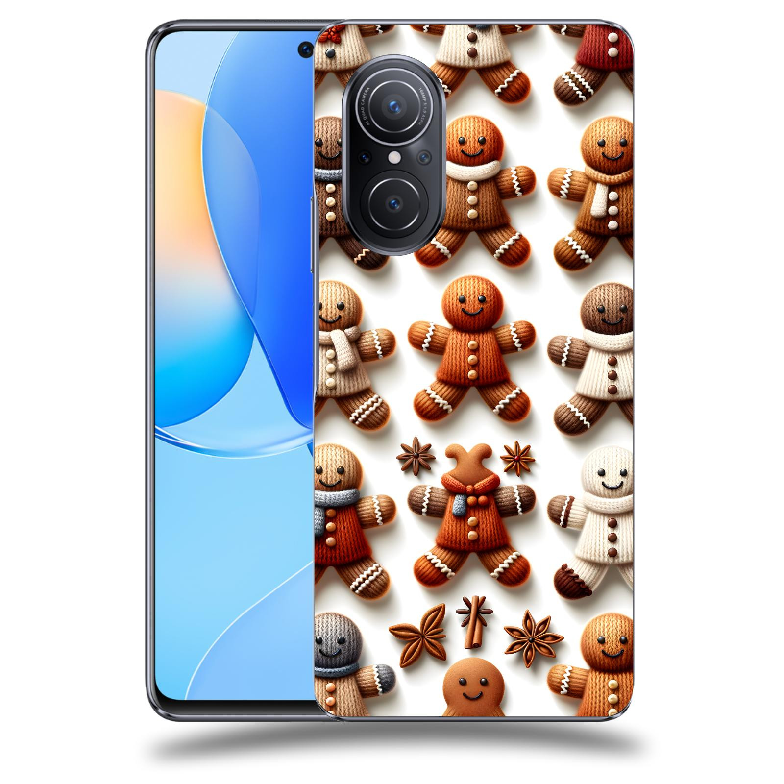 ACOVER Kryt na mobil Huawei Nova 9 SE - Perníčky 2
