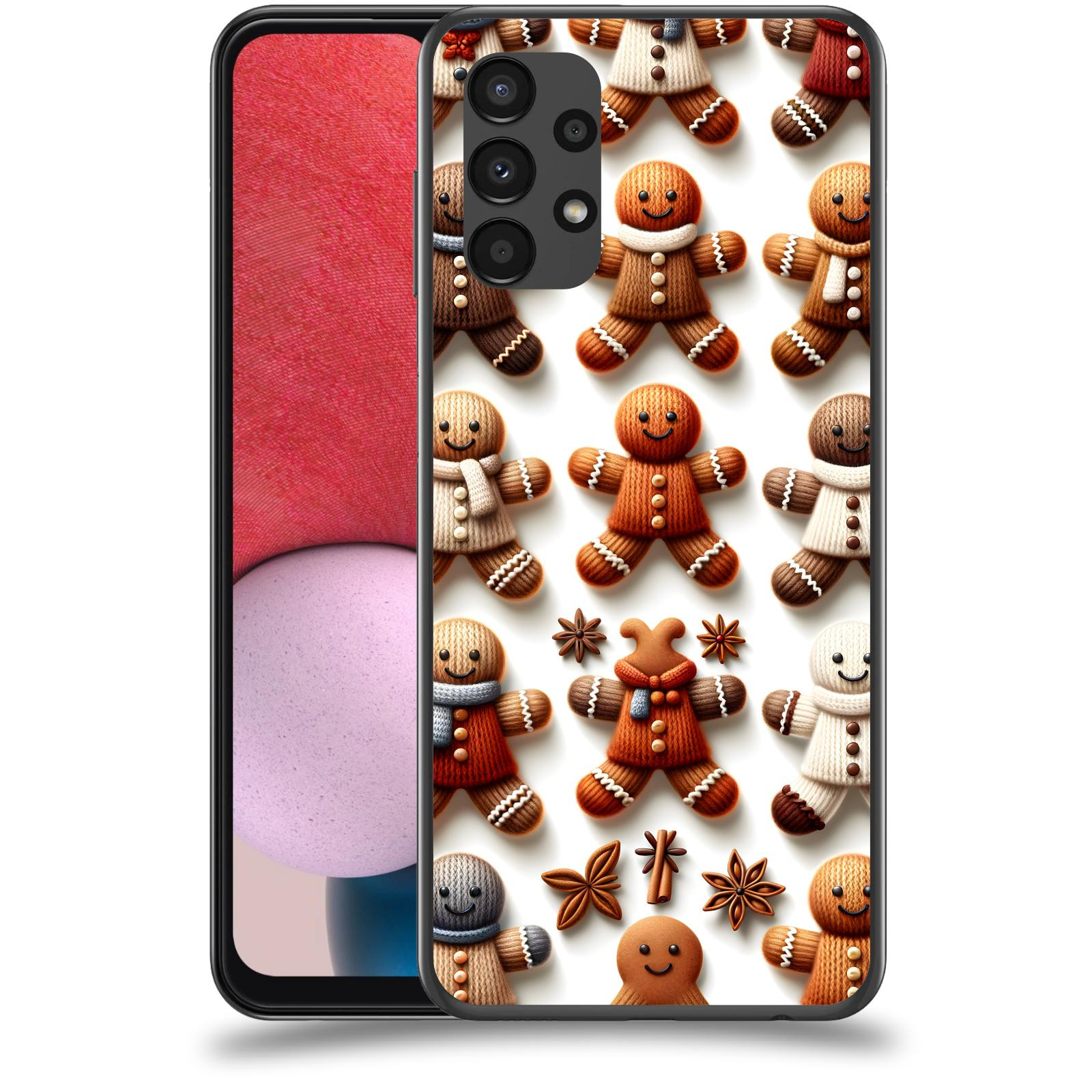ACOVER Kryt na mobil Samsung Galaxy A13 4G A135 - Perníčky 2
