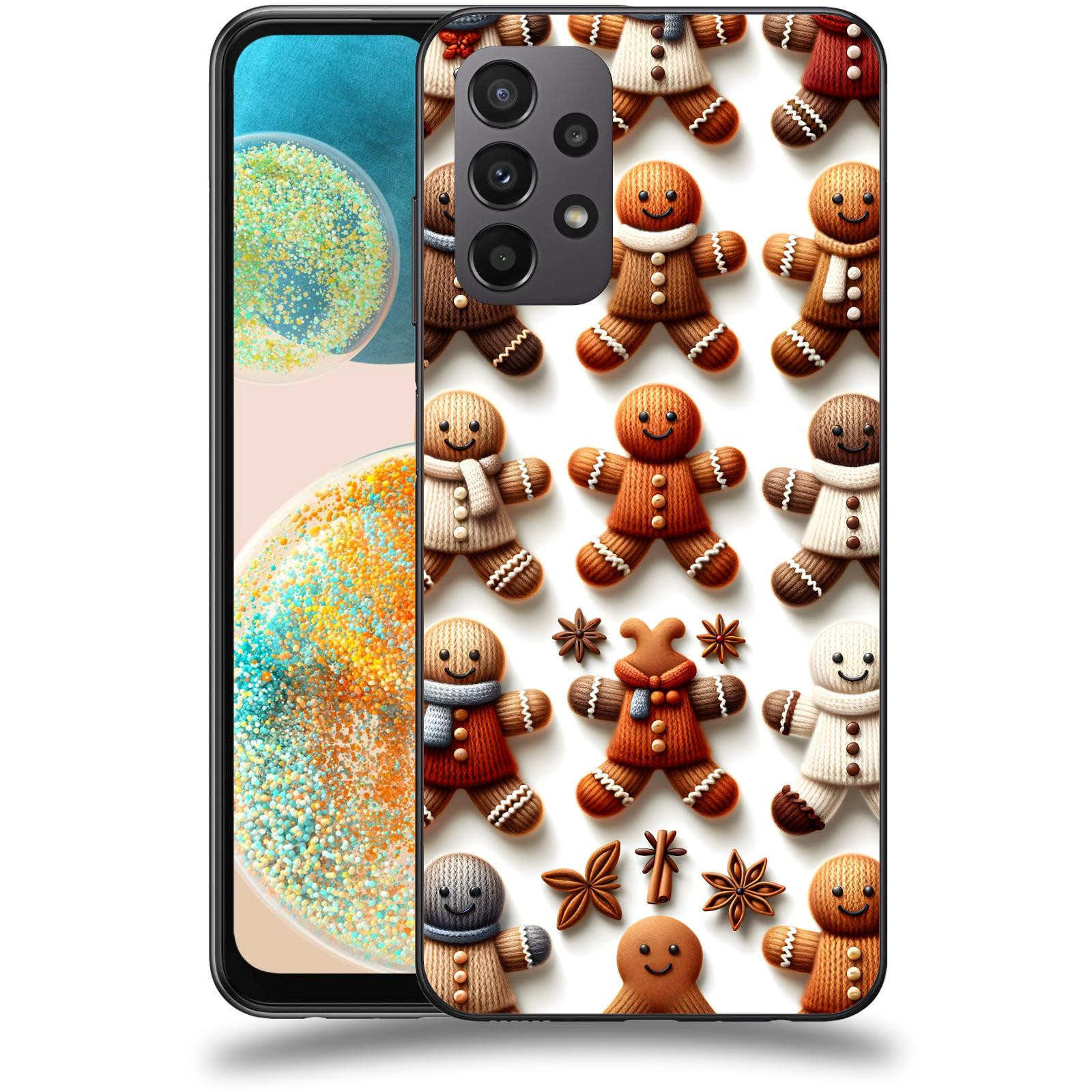 ACOVER Kryt na mobil Samsung Galaxy A23 - Perníčky 2