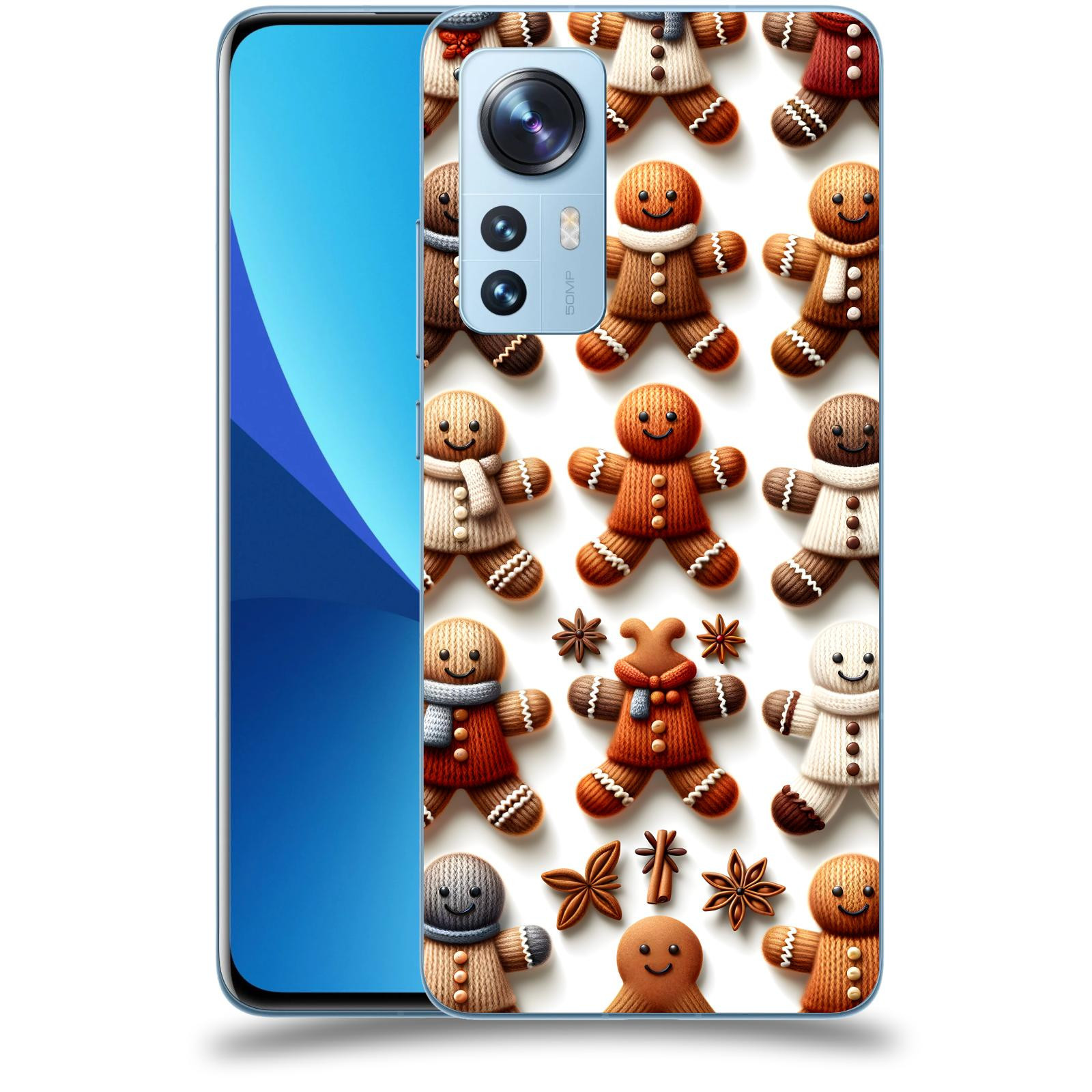 ACOVER Kryt na mobil Xiaomi 12 - Perníčky 2