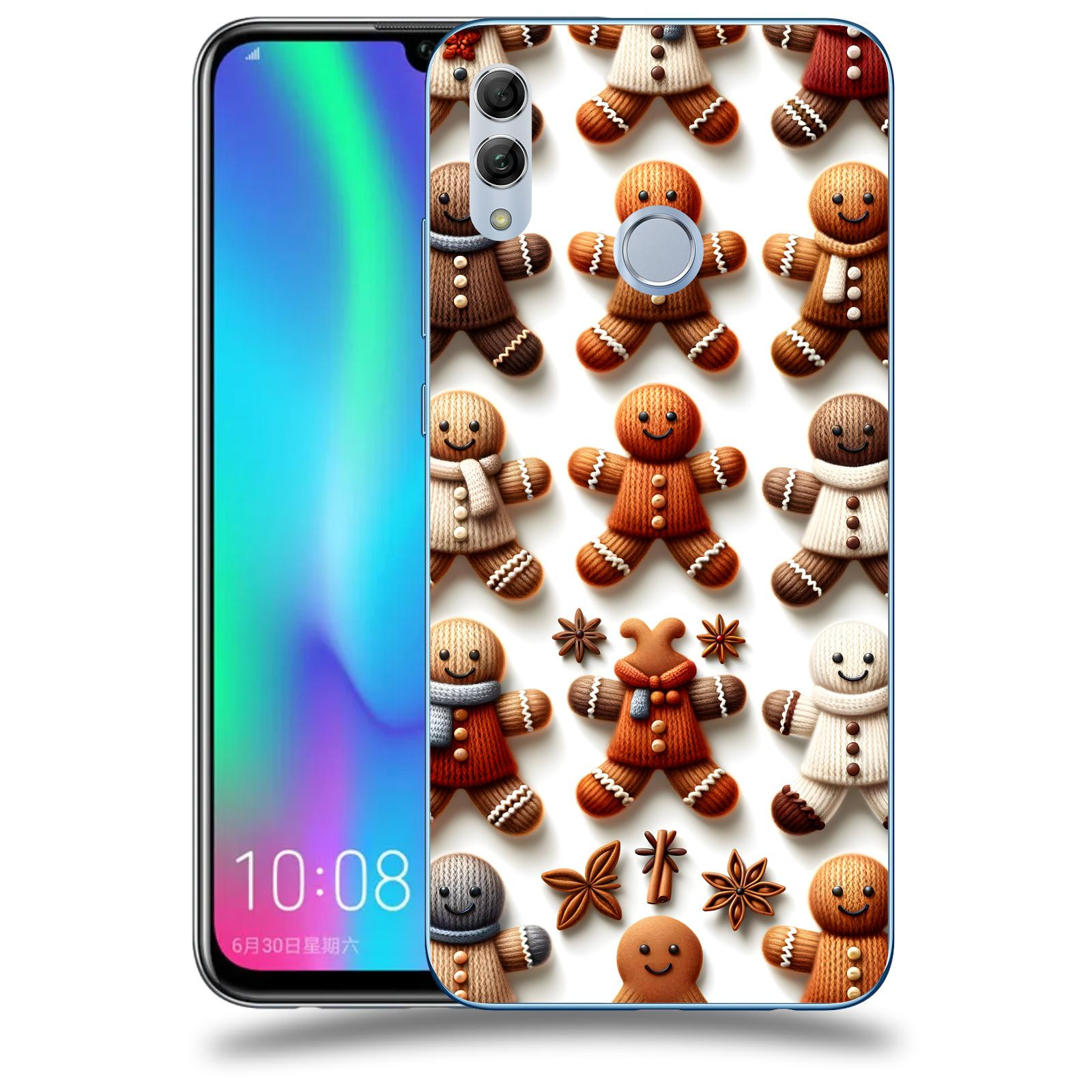 ACOVER Kryt na mobil Honor 10 Lite - Perníčky 2