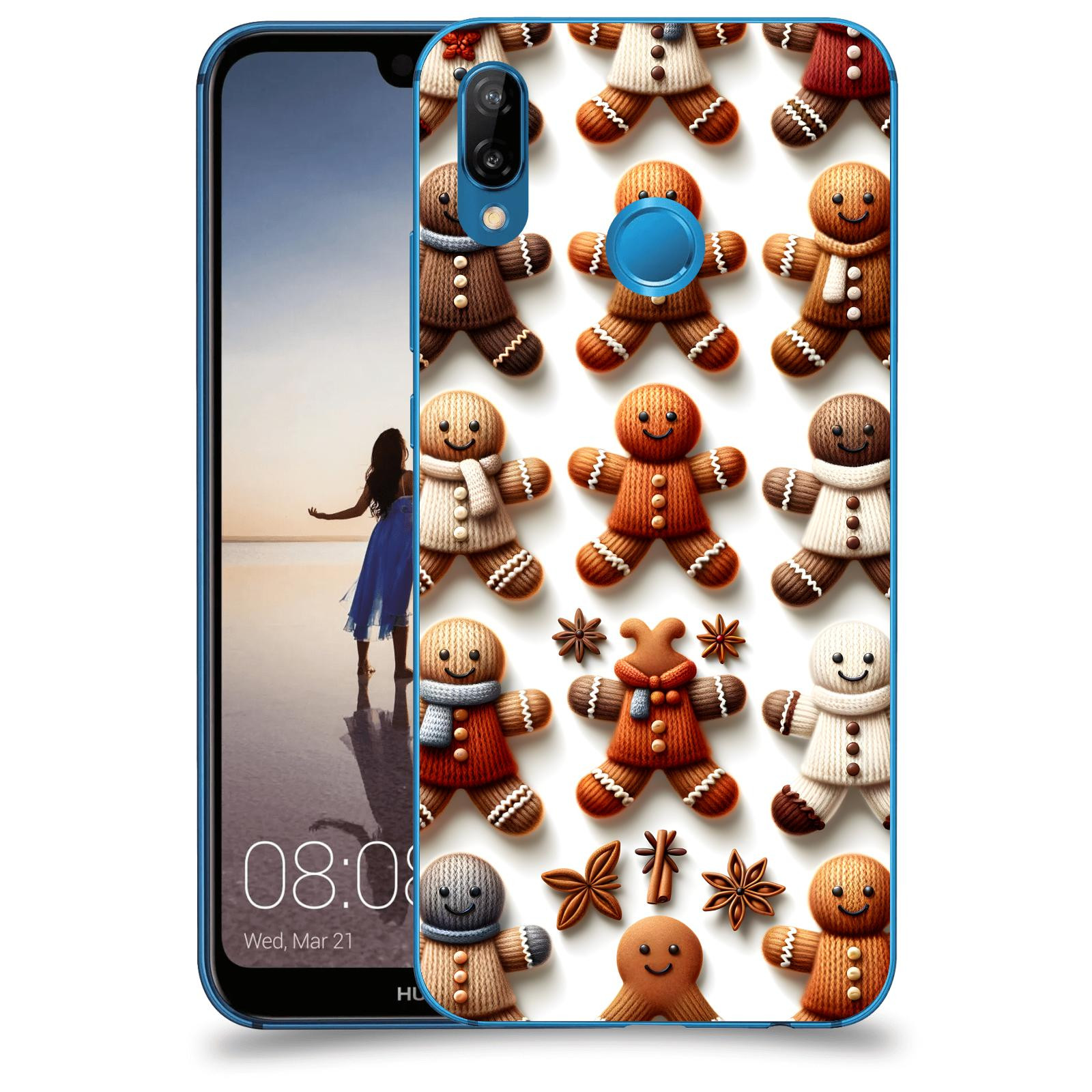 ACOVER Kryt na mobil Huawei P20 Lite - Perníčky 2