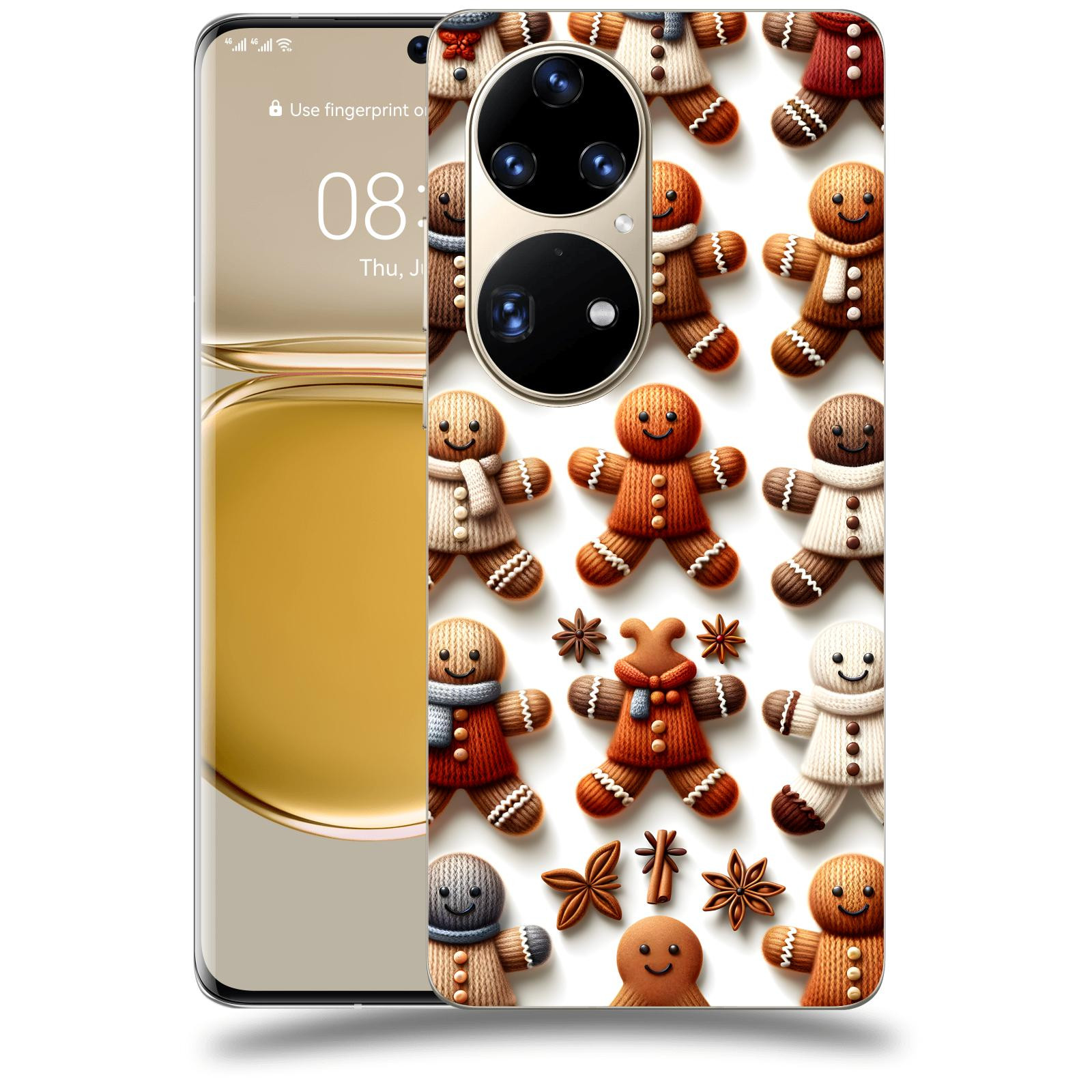 ACOVER Kryt na mobil Huawei P50 - Perníčky 2