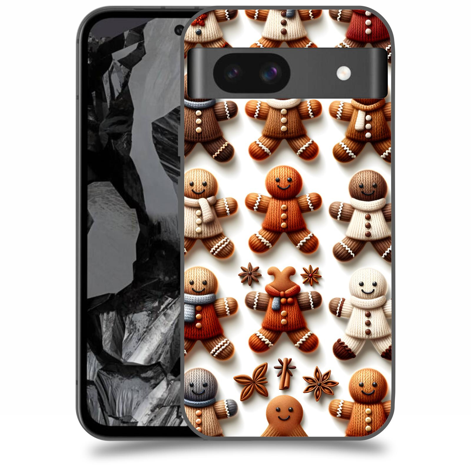 ACOVER Kryt na mobil Google Pixel 8A - Perníčky 2