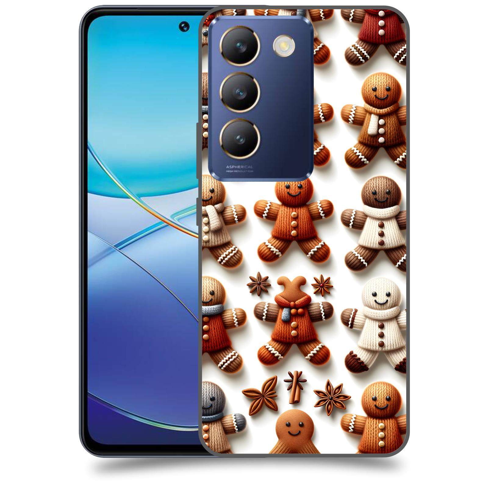 ACOVER Kryt na mobil Vivo V40SE - Perníčky 2