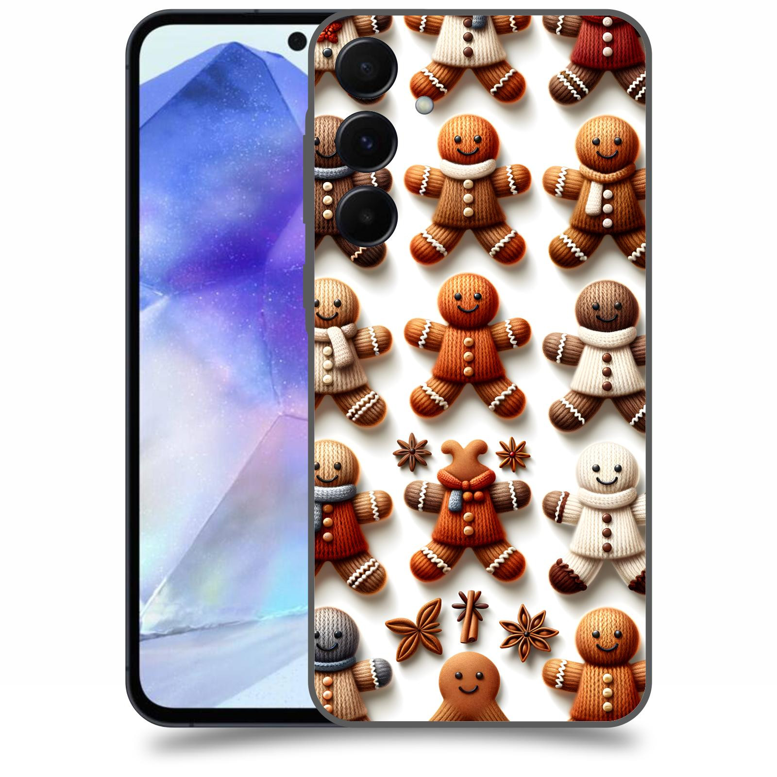 ACOVER Kryt na mobil Samsung Galaxy A55 5G - Perníčky 2