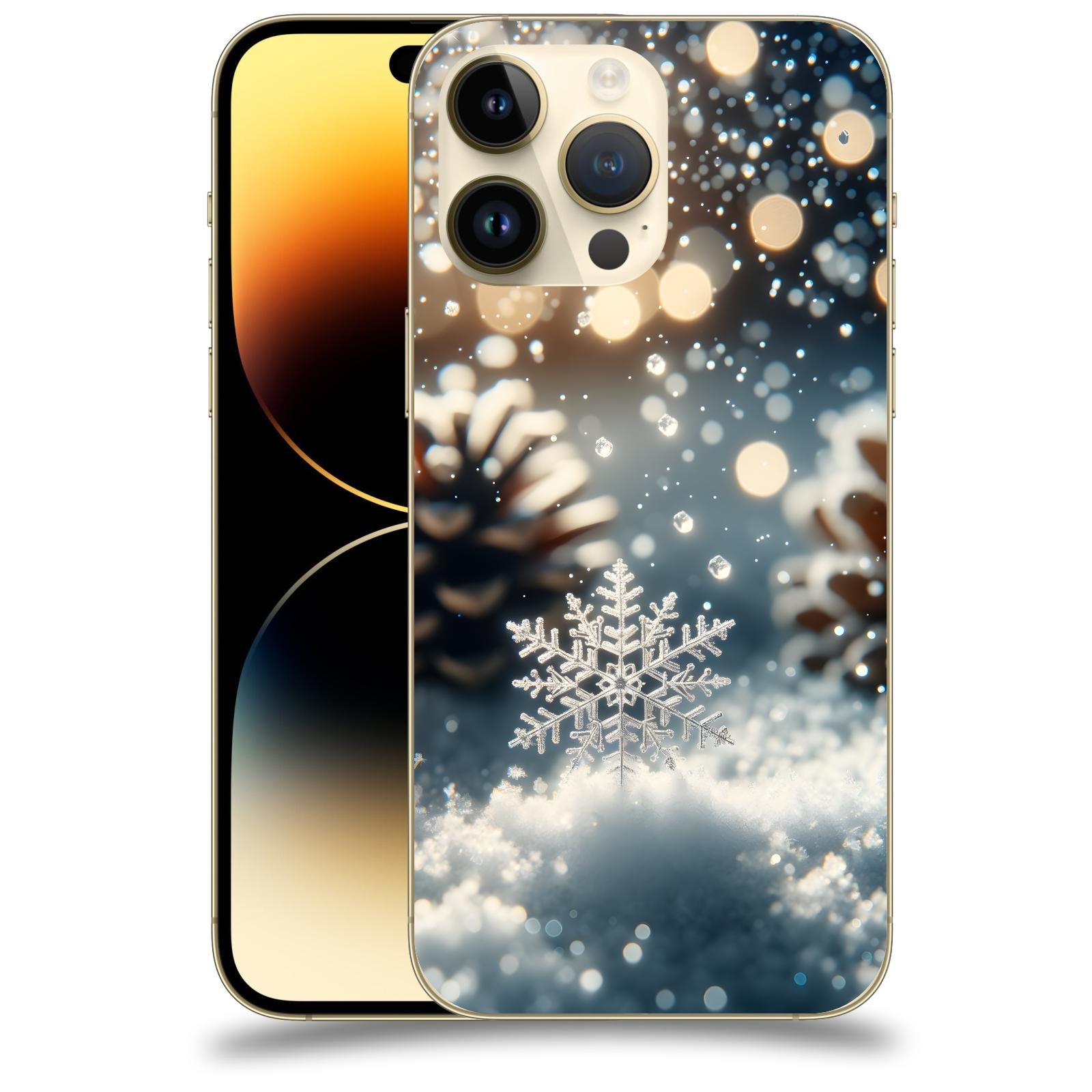 ACOVER Kryt na mobil Apple iPhone 14 Pro Max - Vločka