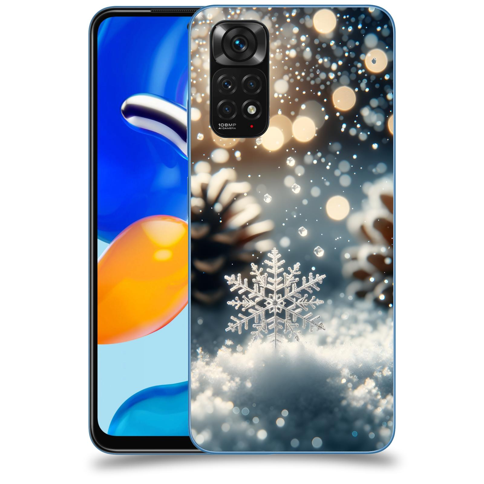 ACOVER Kryt na mobil Xiaomi Redmi Note 11S - Vločka