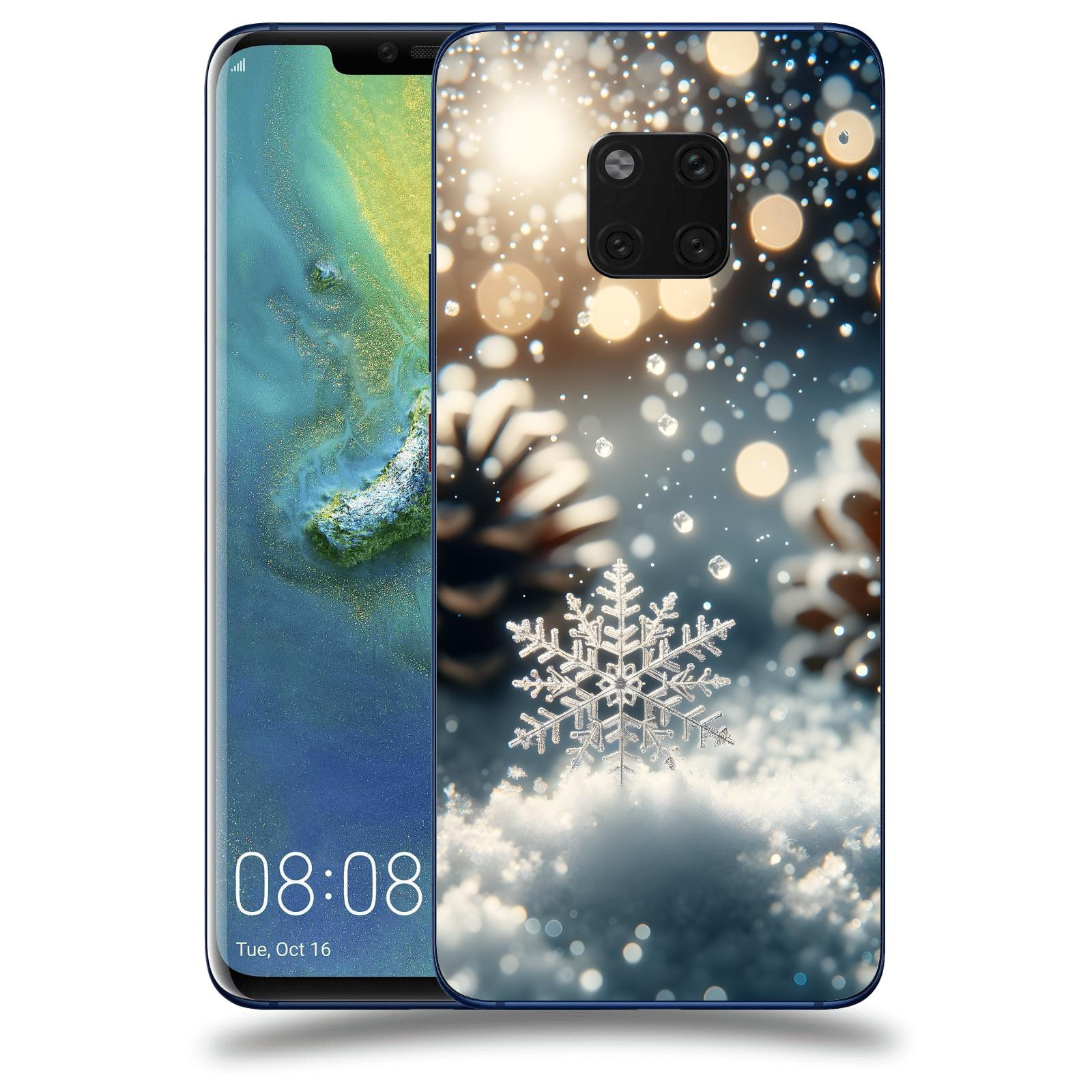 ACOVER Kryt na mobil Huawei Mate 20 Pro - Vločka