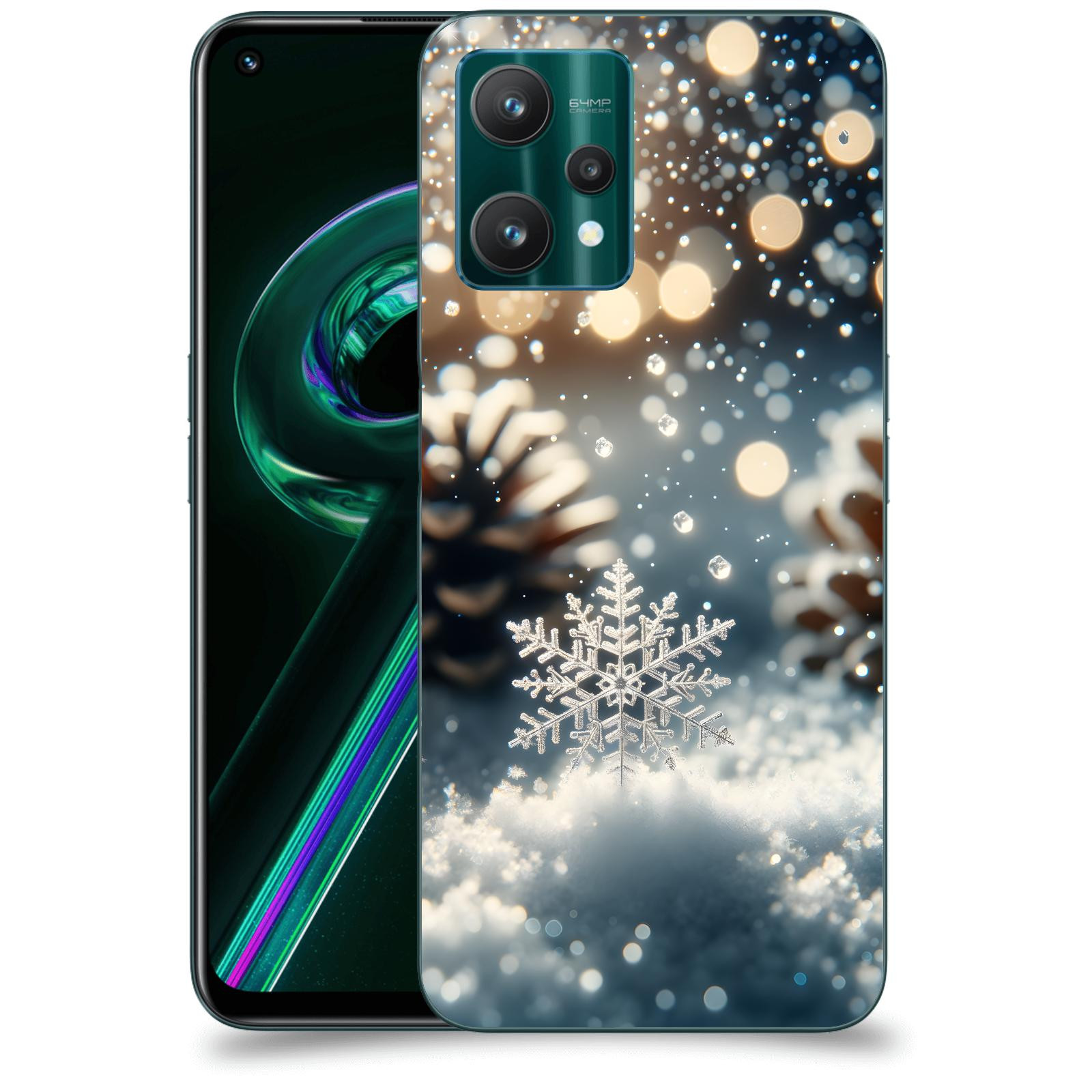 ACOVER Kryt na mobil Realme 9 Pro 5G - Vločka