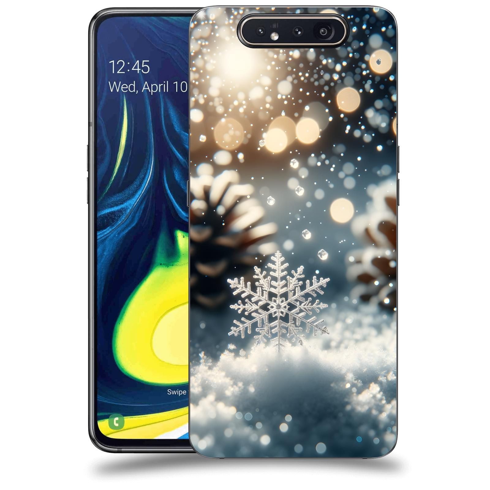 ACOVER Kryt na mobil Samsung Galaxy A80 A805F - Vločka