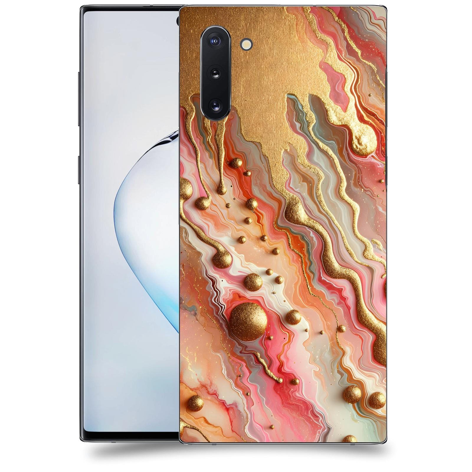 ACOVER Kryt na mobil Samsung Galaxy Note 10 N970F - Liquid Gold