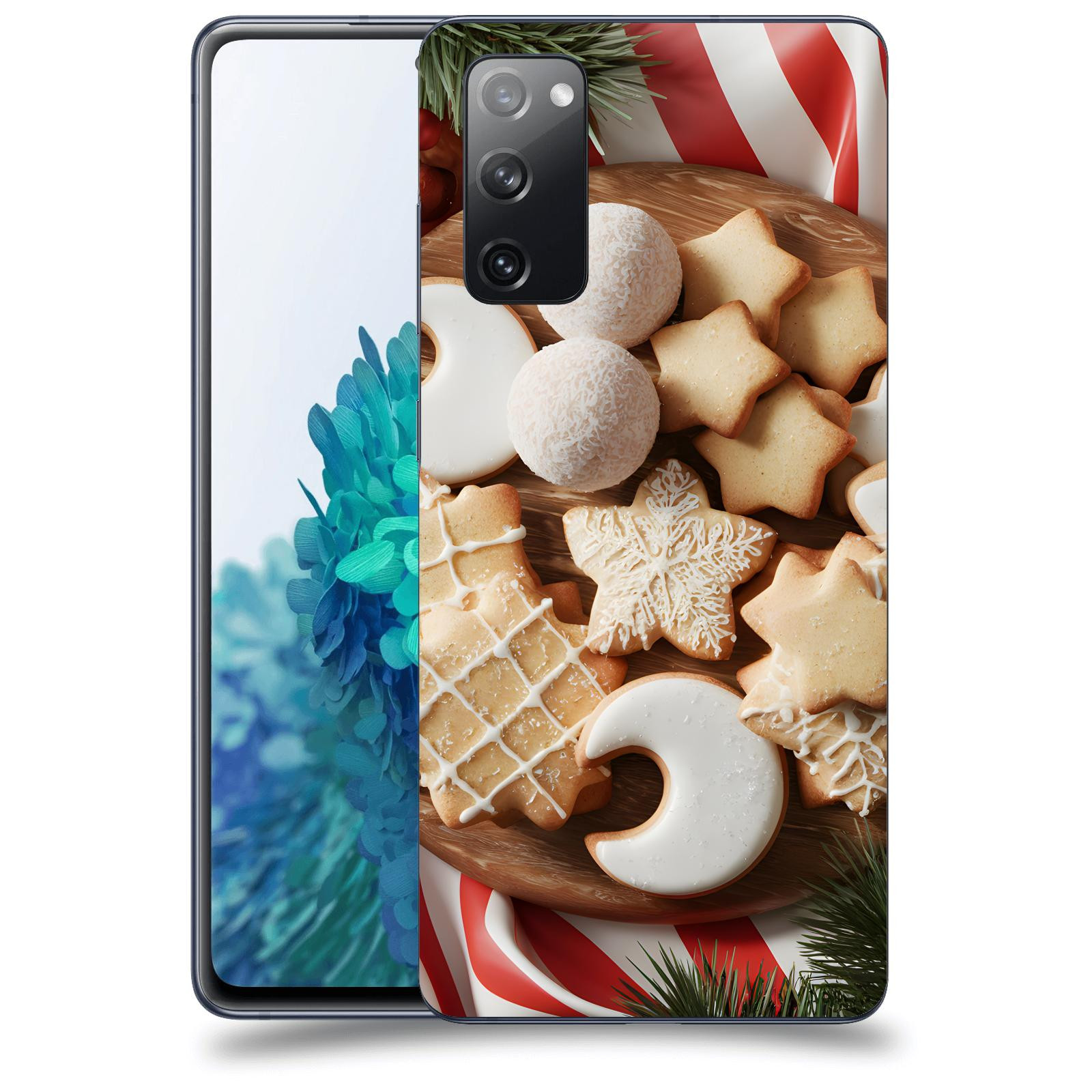 ACOVER Kryt na mobil Samsung Galaxy S20 FE - Vánoční cukroví 2