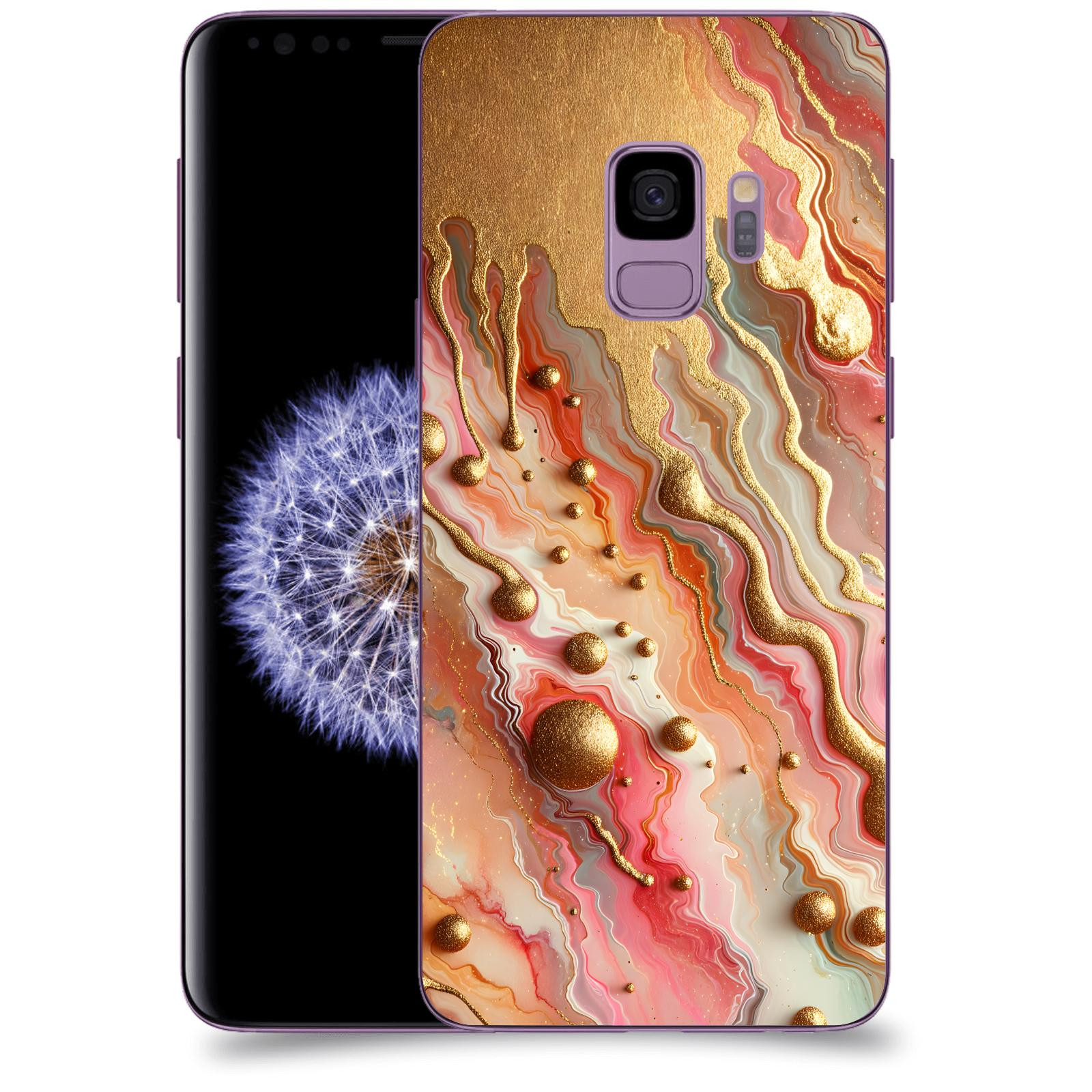 ACOVER Kryt na mobil Samsung Galaxy S9 G960F - Liquid Gold