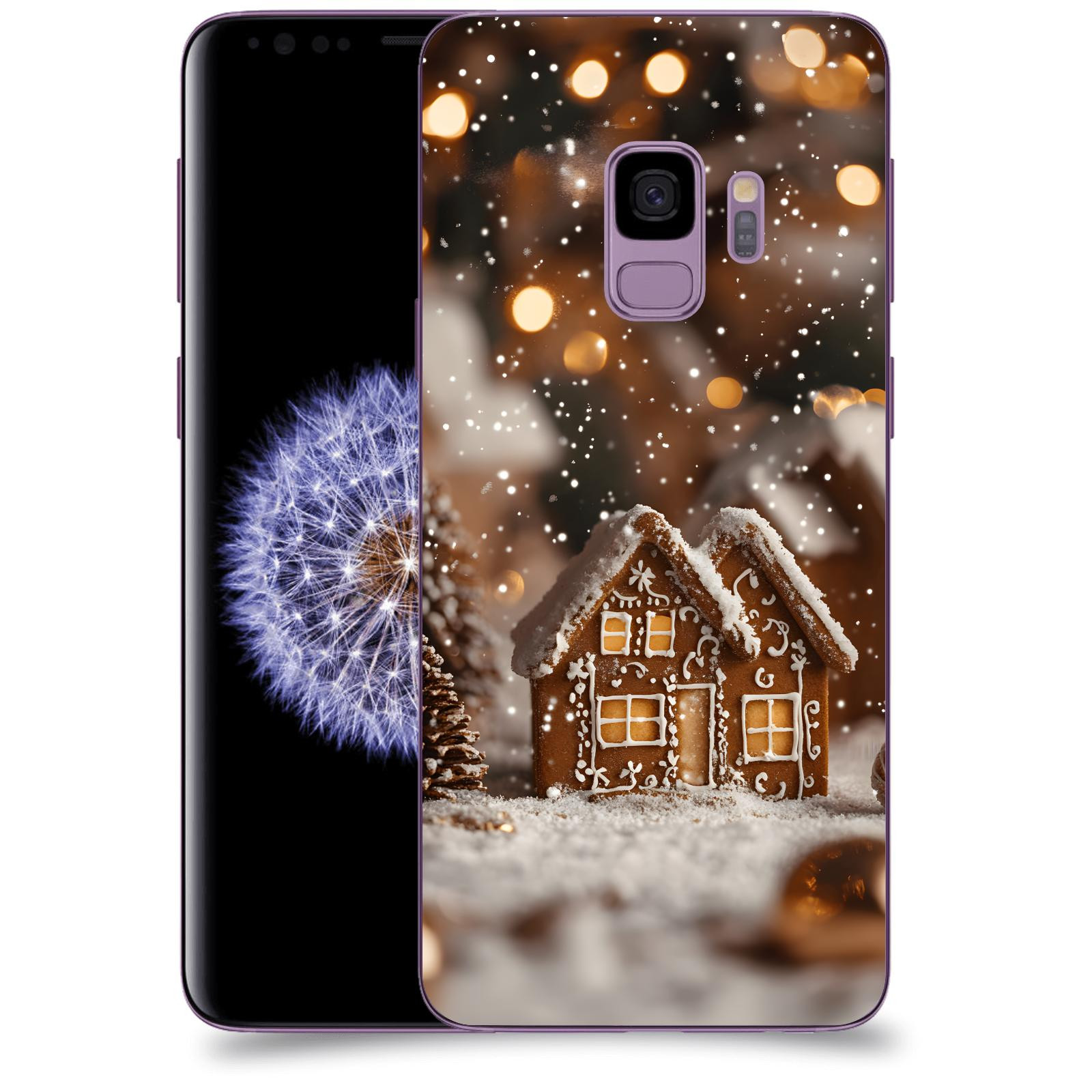ACOVER Kryt na mobil Samsung Galaxy S9 G960F - Perníková chaloupka