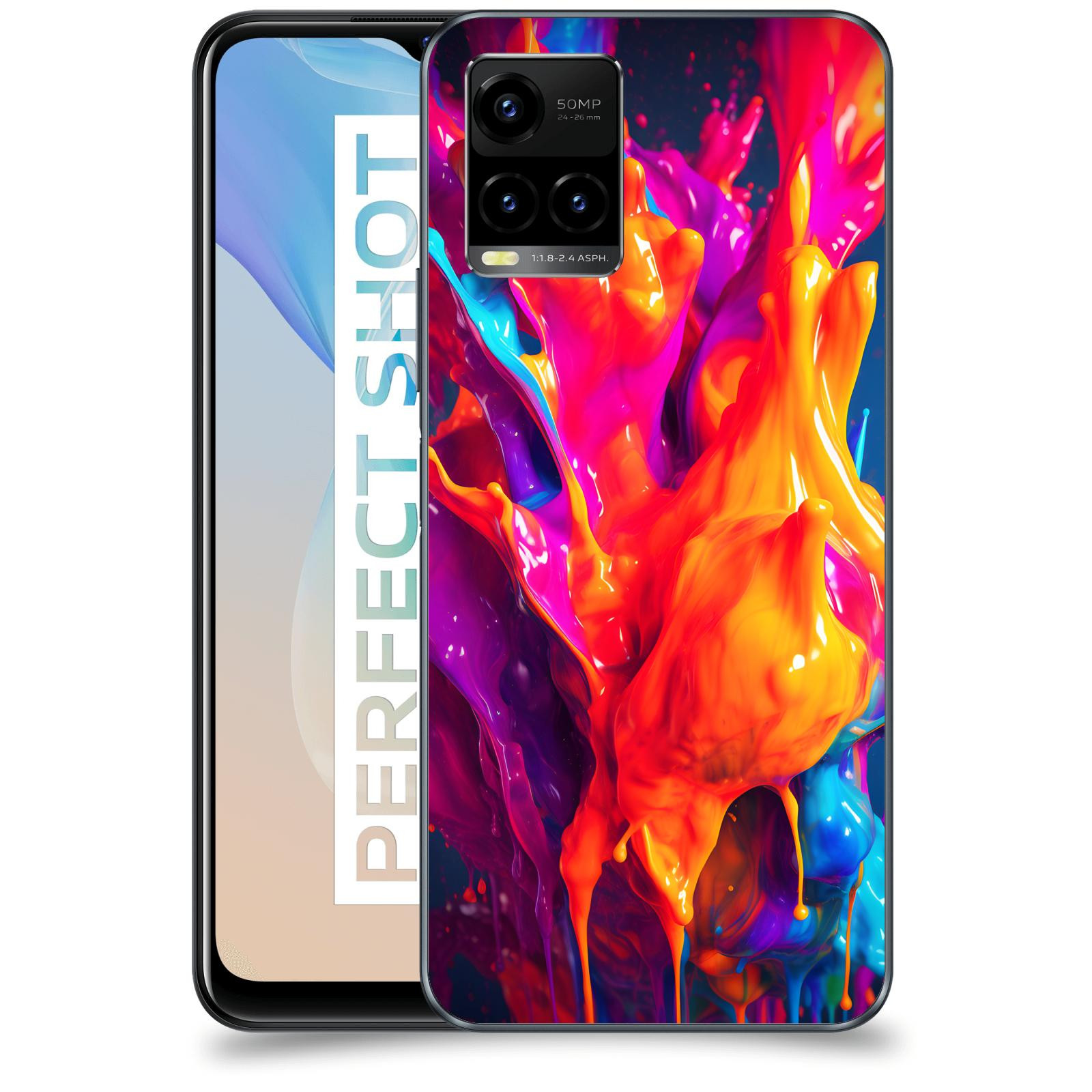 ACOVER Kryt na mobil Vivo Y33s - Beautiful Liquid I