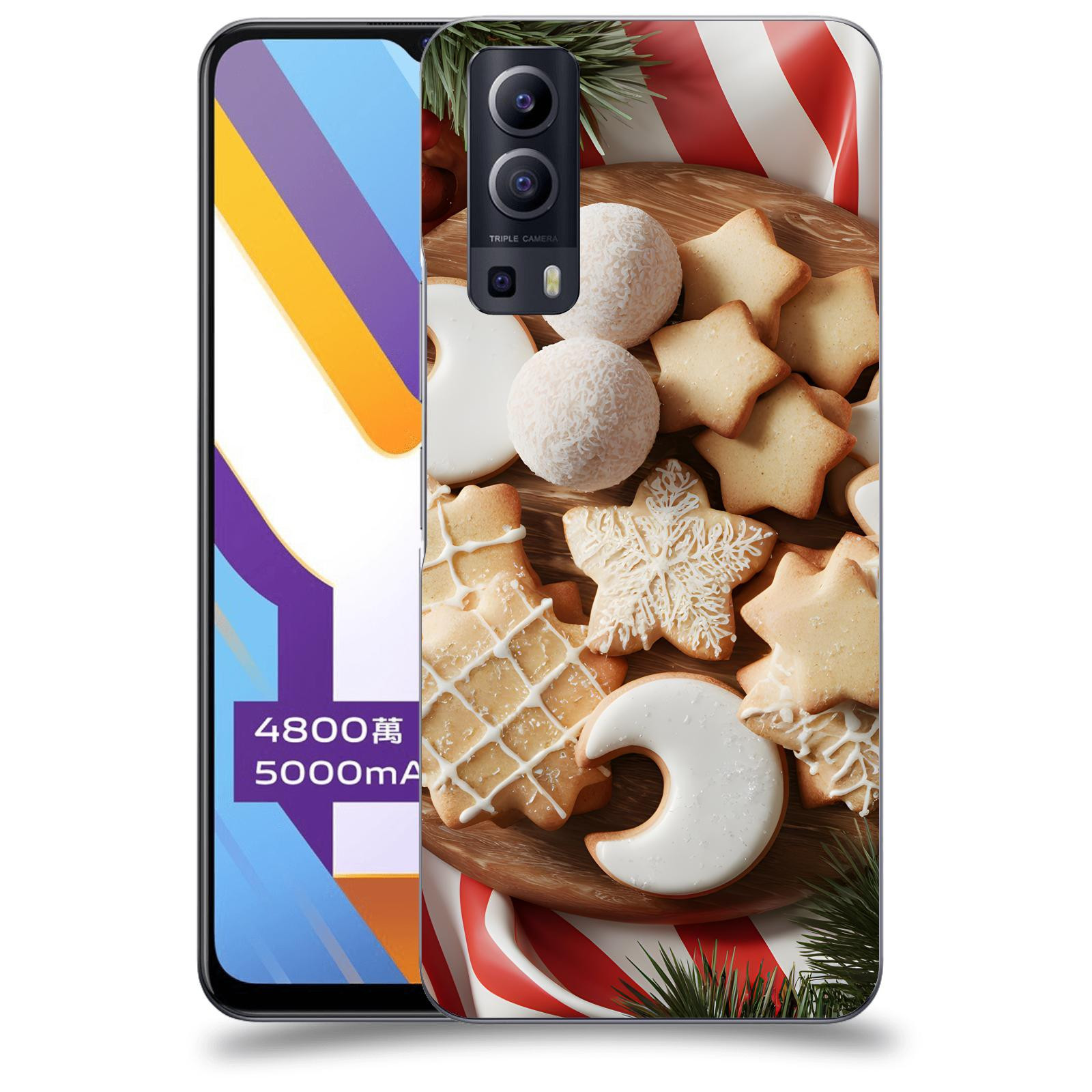 ACOVER Kryt na mobil Vivo Y52 5G - Vánoční cukroví 2