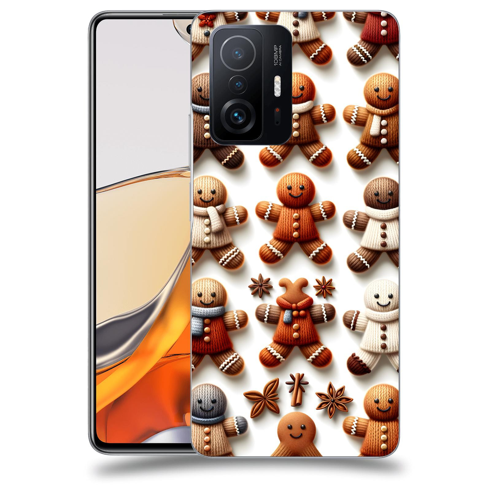 ACOVER Kryt na mobil Xiaomi 11T Pro - Perníčky 2