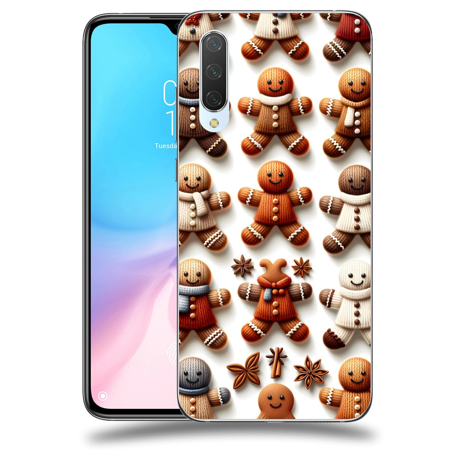 ACOVER Kryt na mobil Xiaomi Mi 9 Lite - Perníčky 2