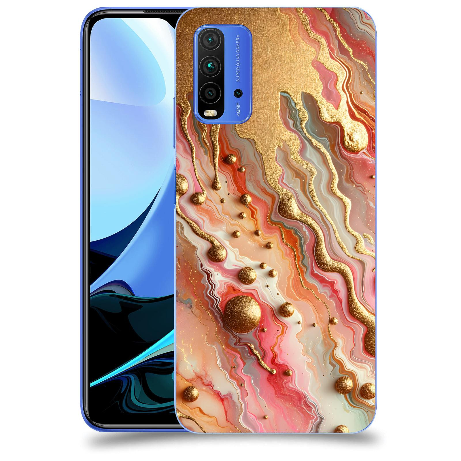 ACOVER Kryt na mobil Xiaomi Mi 9T (Pro) - Liquid Gold