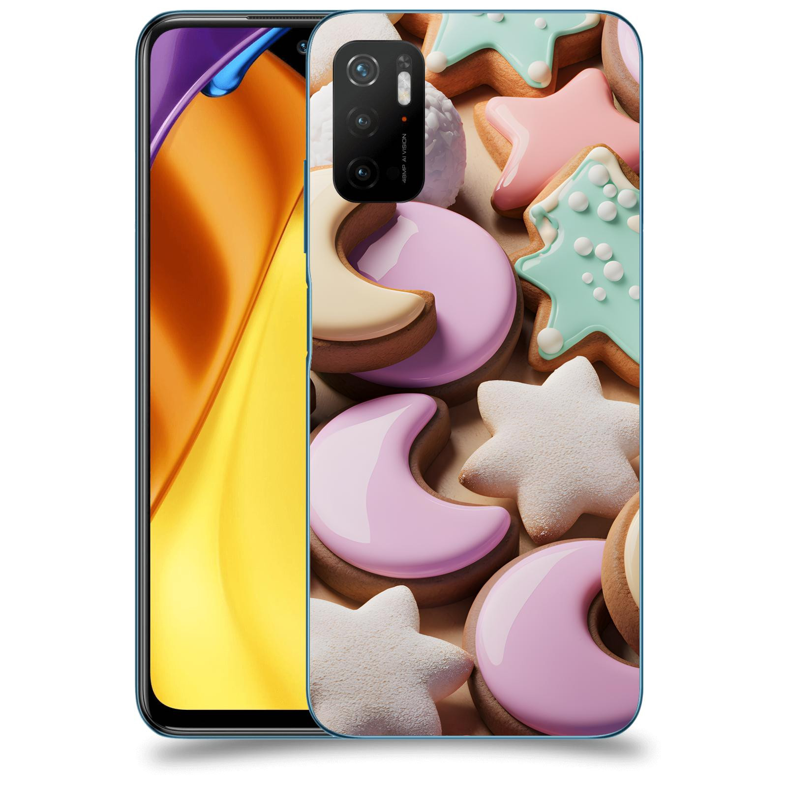 ACOVER Kryt na mobil Xiaomi Poco M3 Pro 5G - Vánoční cukroví