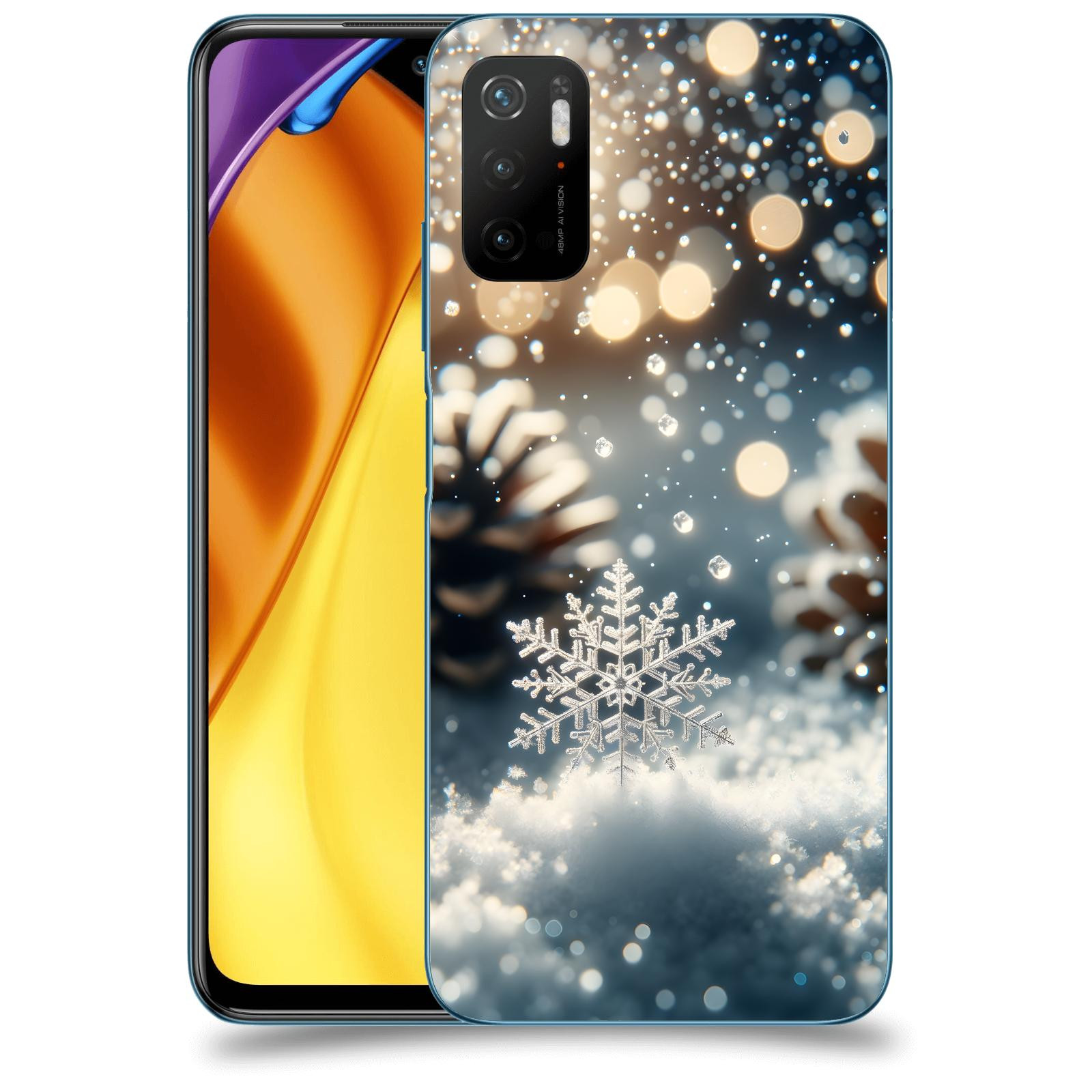 ACOVER Kryt na mobil Xiaomi Poco M3 Pro 5G - Vločka