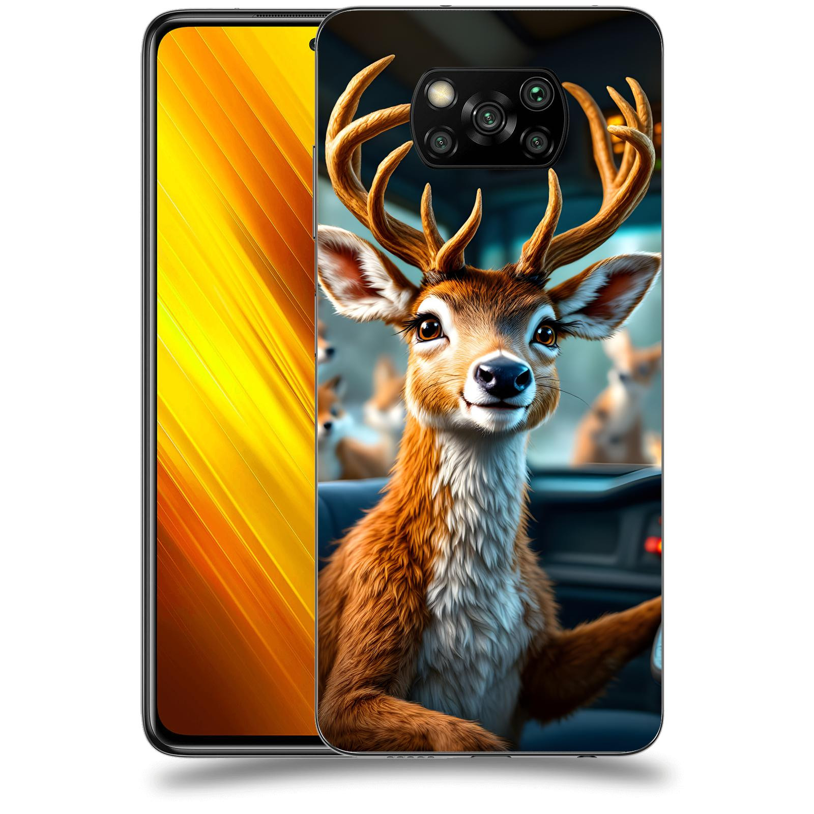 ACOVER Kryt na mobil Xiaomi Poco X3 - Jelen