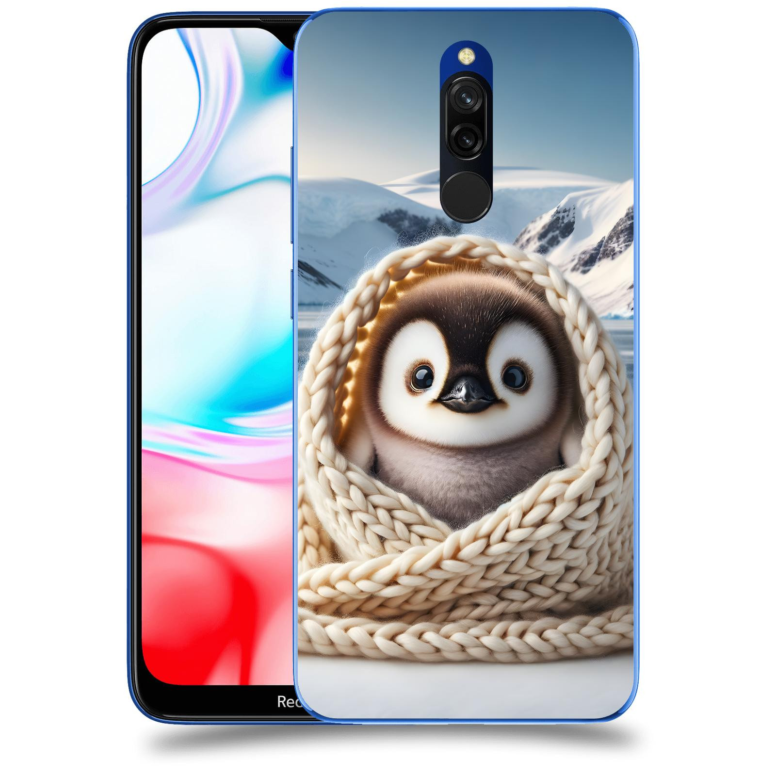 ACOVER Kryt na mobil Xiaomi Redmi 8 - Tučňák