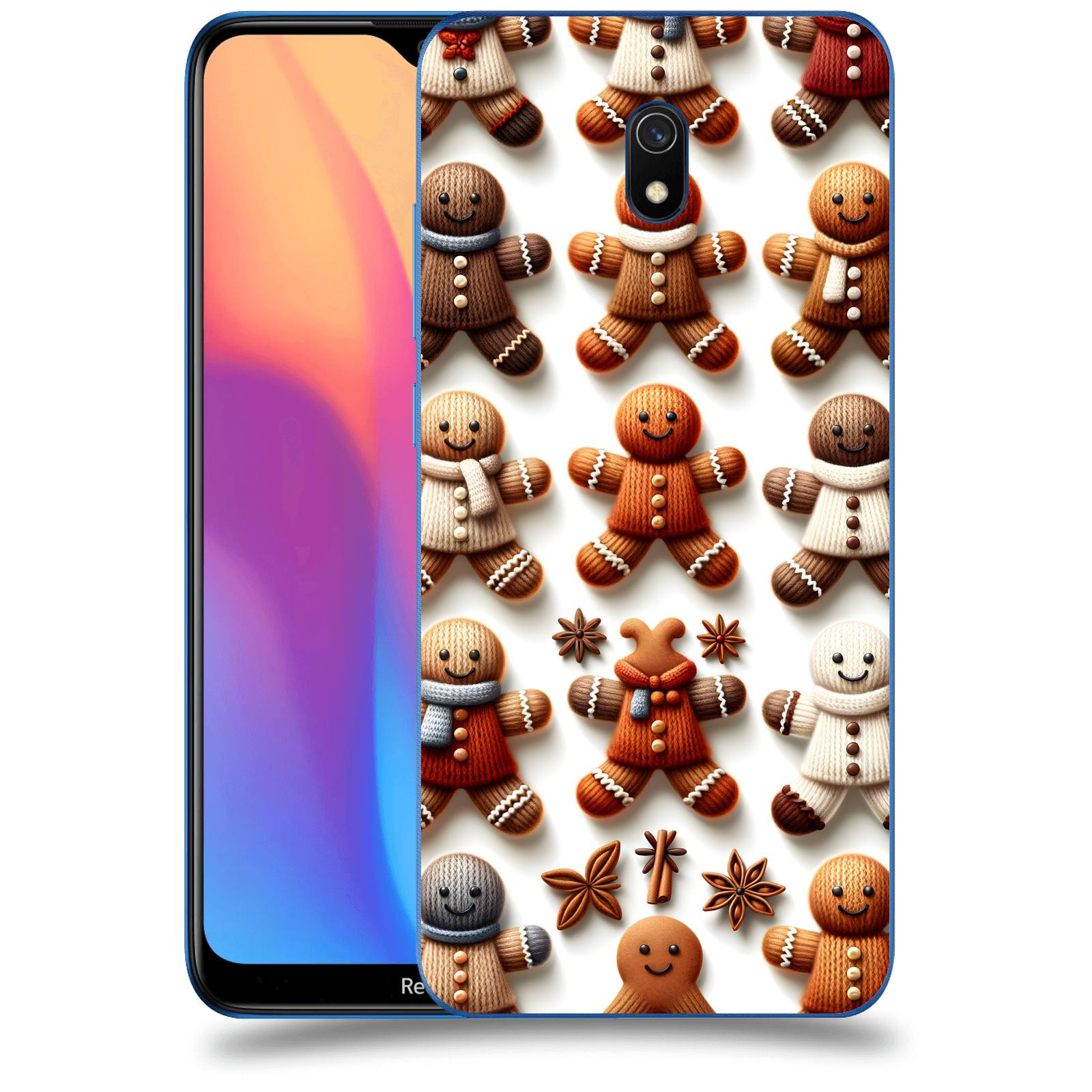 ACOVER Kryt na mobil Xiaomi Redmi 8A - Perníčky 2