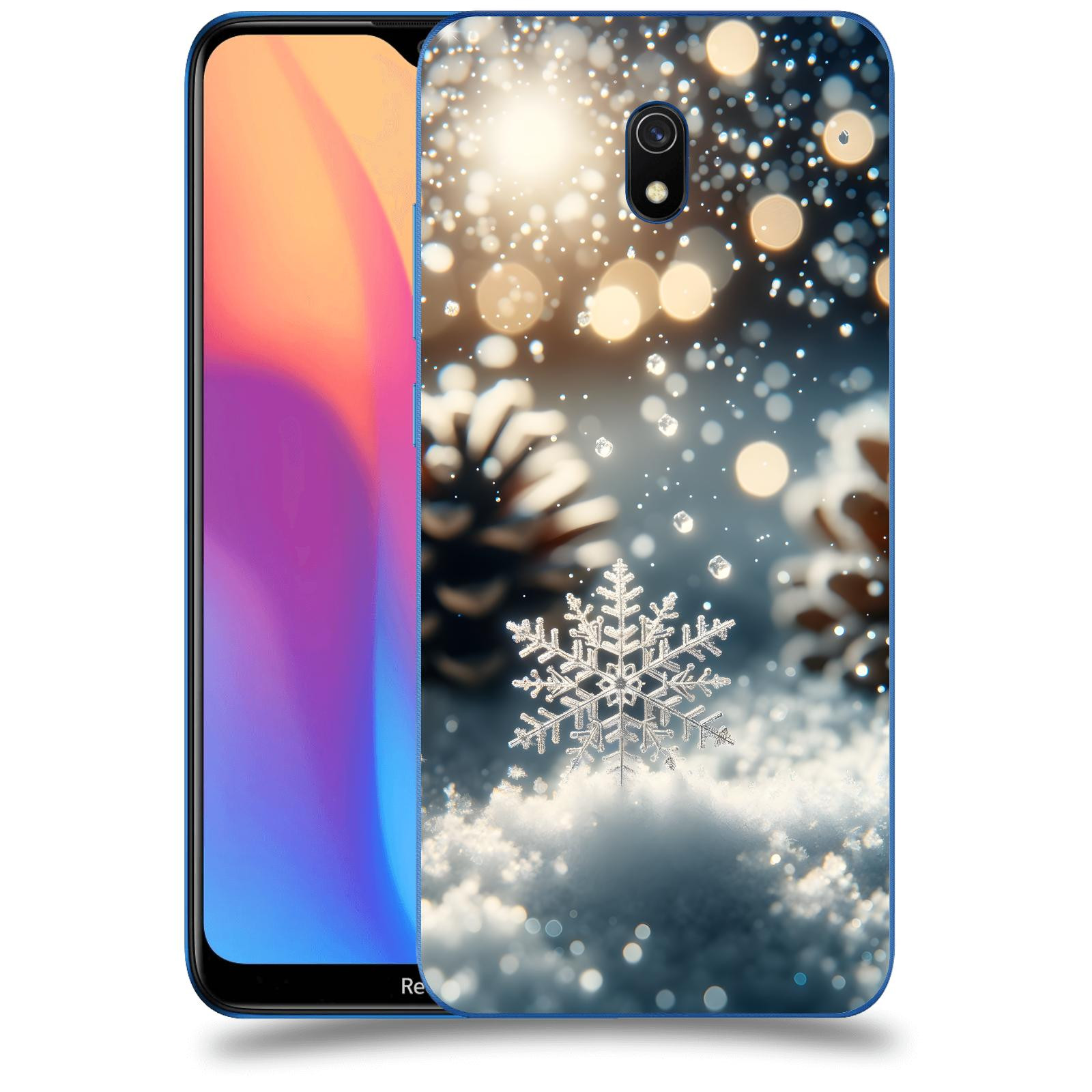 ACOVER Kryt na mobil Xiaomi Redmi 8A - Vločka