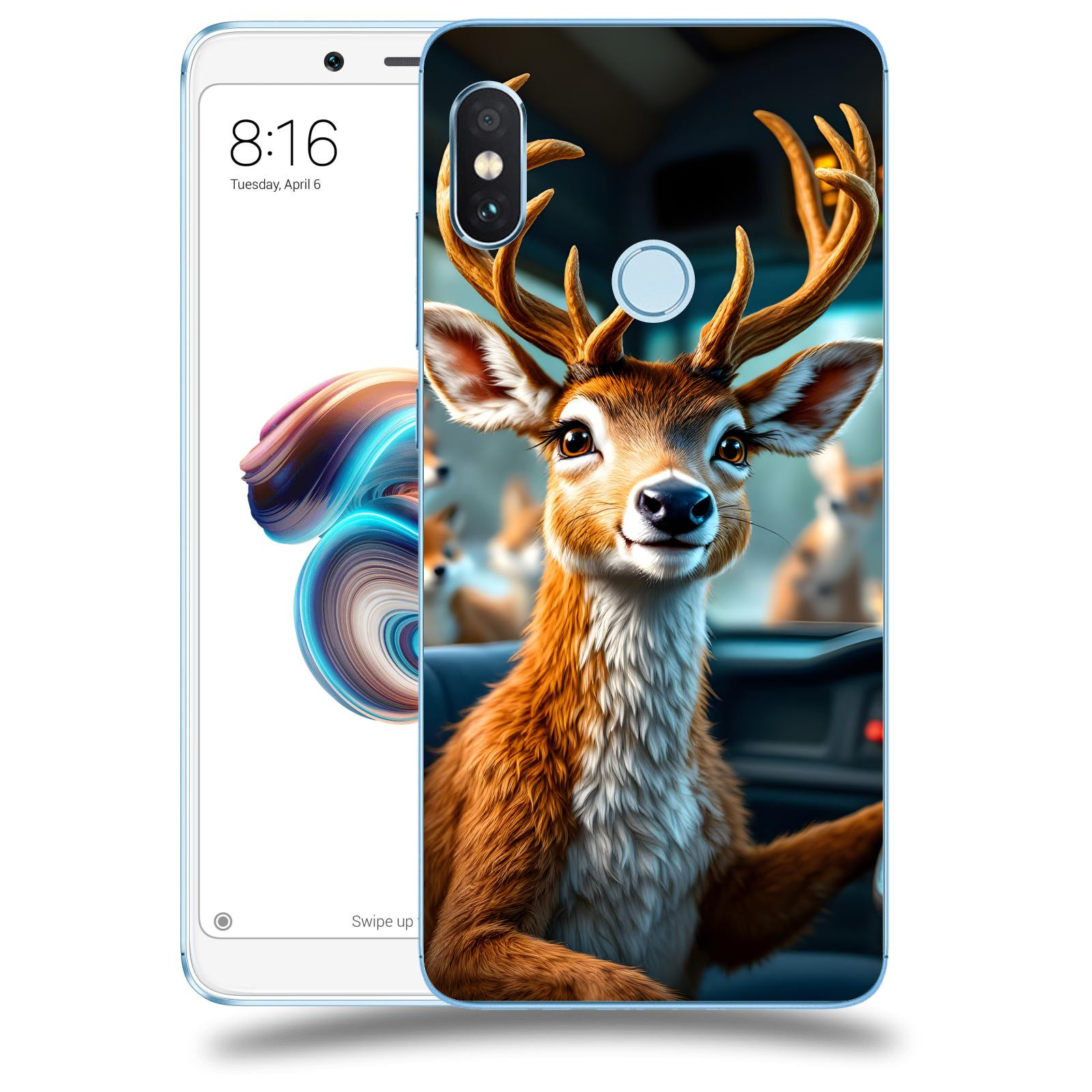 ACOVER Kryt na mobil Xiaomi Redmi Note 5 Global - Jelen