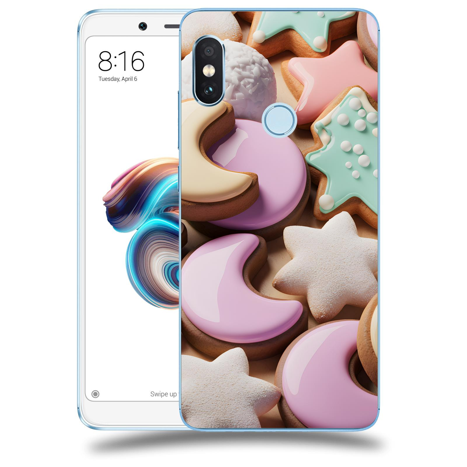 ACOVER Kryt na mobil Xiaomi Redmi Note 5 Global - Vánoční cukroví