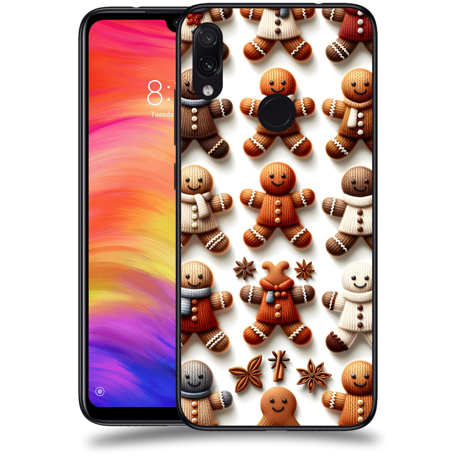 ACOVER Kryt na mobil Xiaomi Redmi Note 7 - Perníčky 2