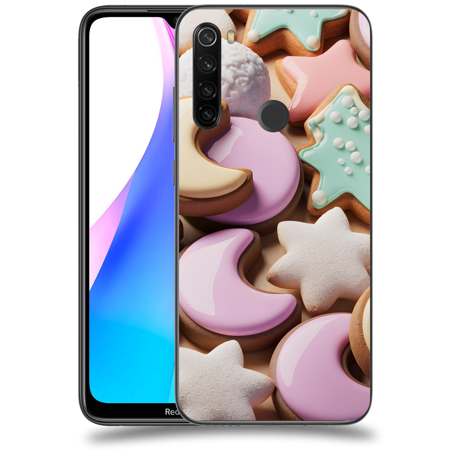 ACOVER Kryt na mobil Xiaomi Redmi Note 8T - Vánoční cukroví
