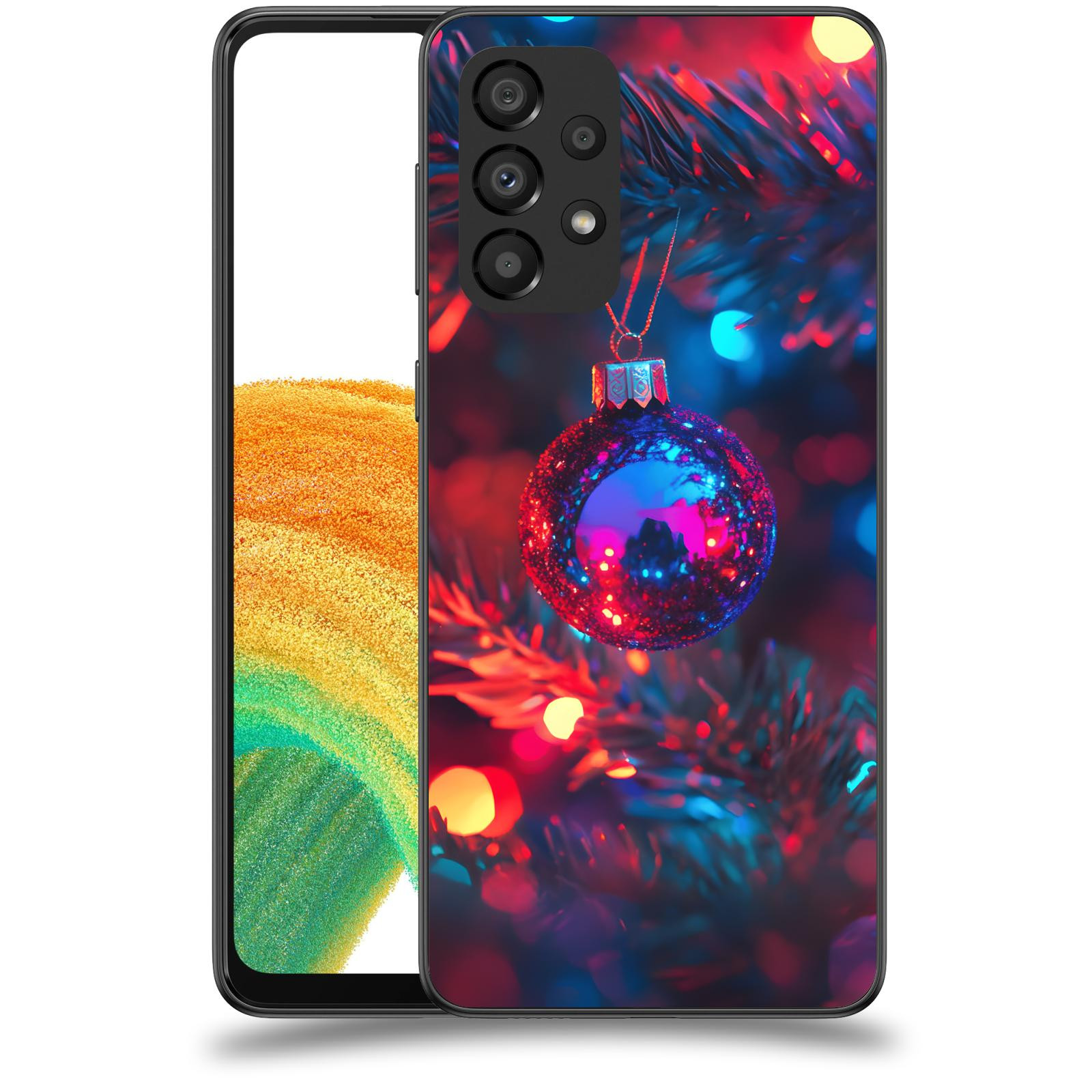 ACOVER Kryt na mobil Samsung Galaxy A33 5G A336 - Vánoční ozdoba