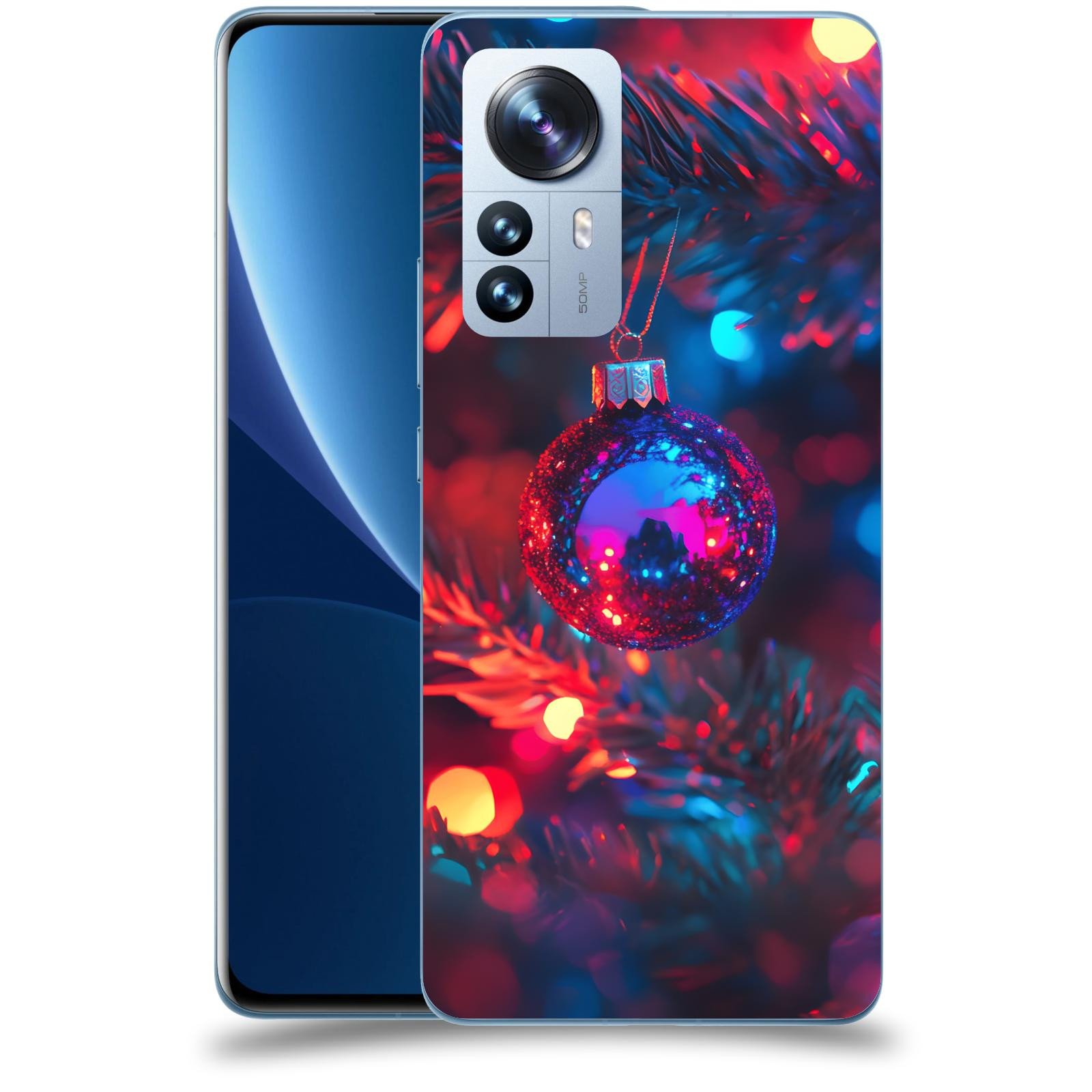 ACOVER Kryt na mobil Xiaomi 12 Pro - Vánoční ozdoba