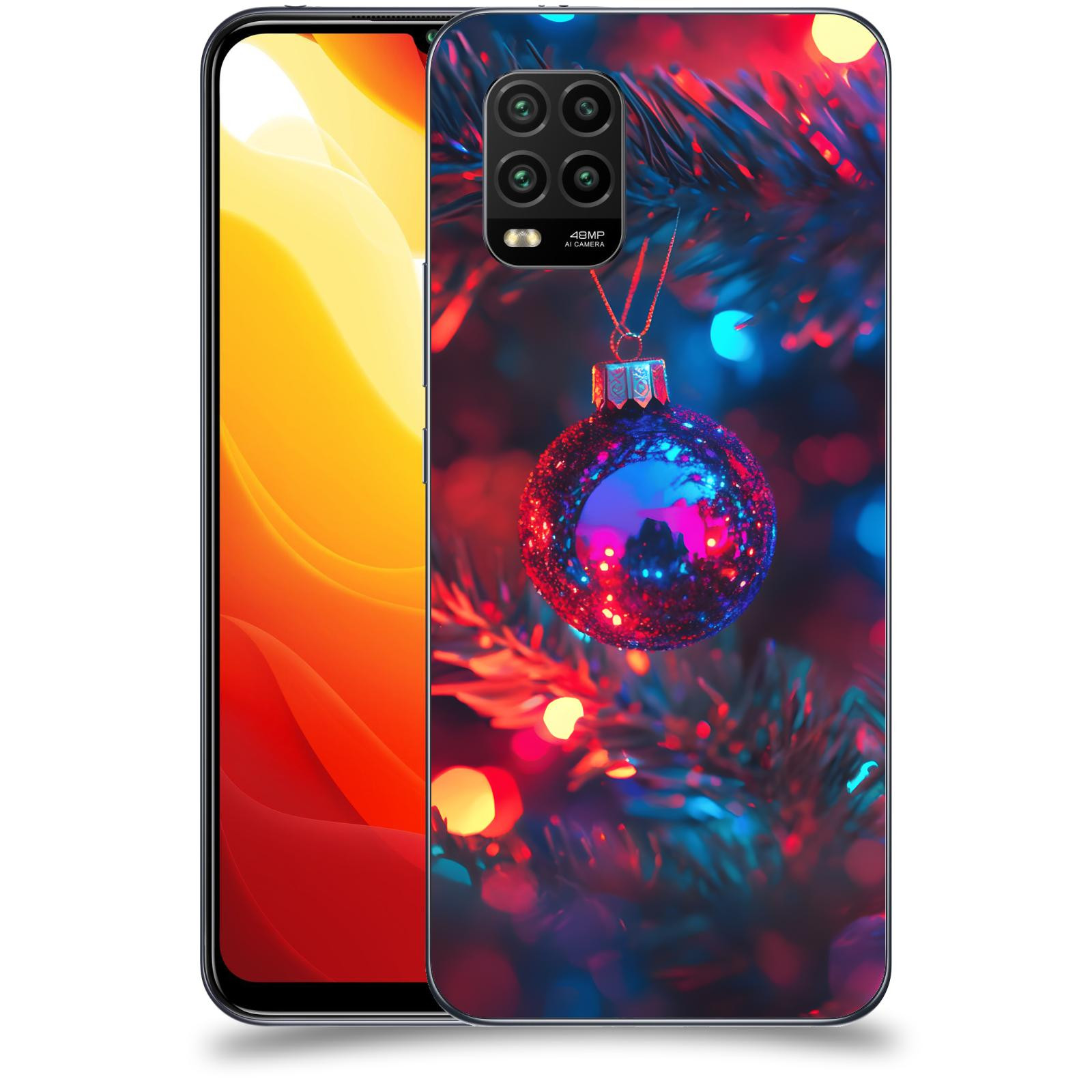 ACOVER Kryt na mobil Xiaomi Mi 10 Lite - Vánoční ozdoba