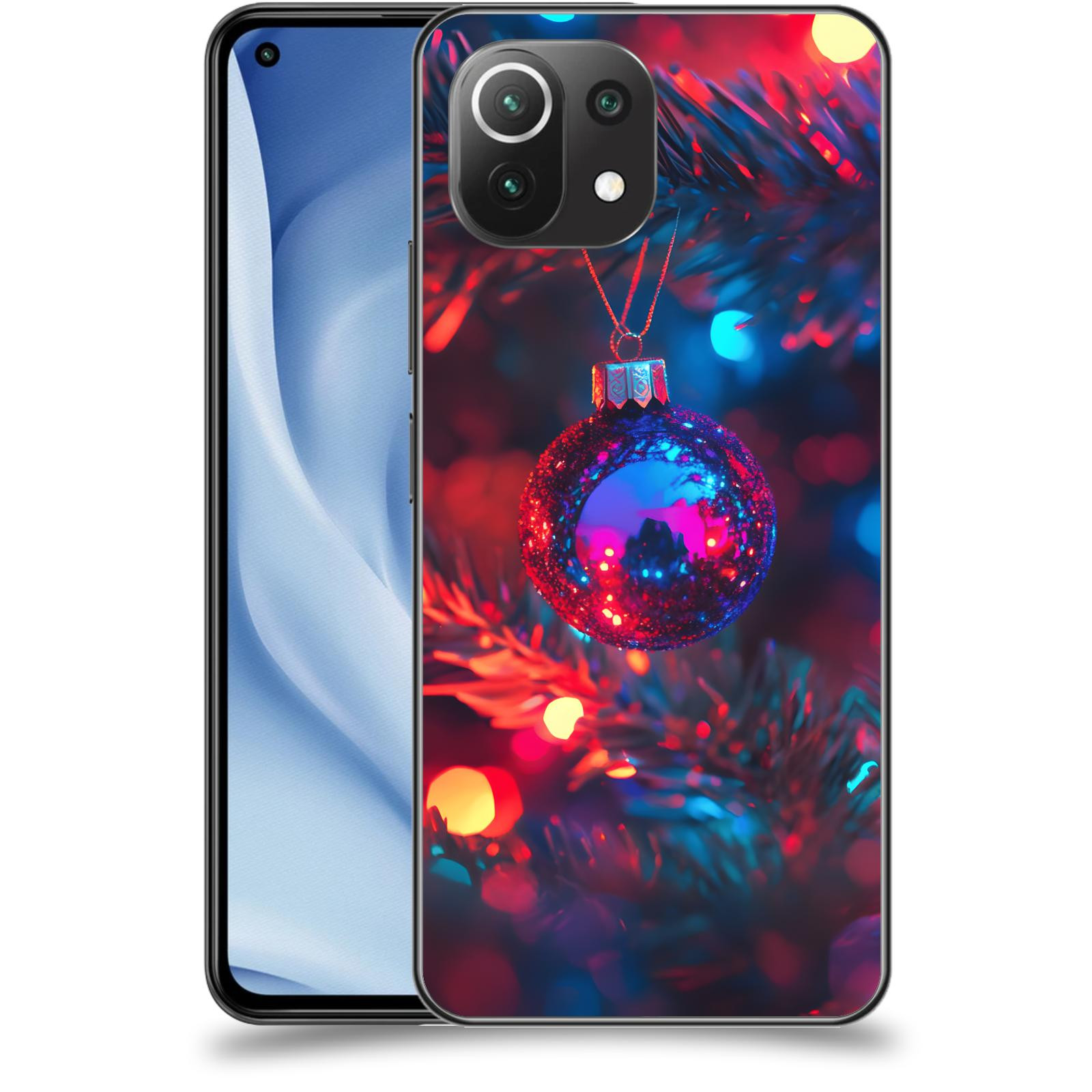 ACOVER Kryt na mobil Xiaomi Mi 11 Lite - Vánoční ozdoba