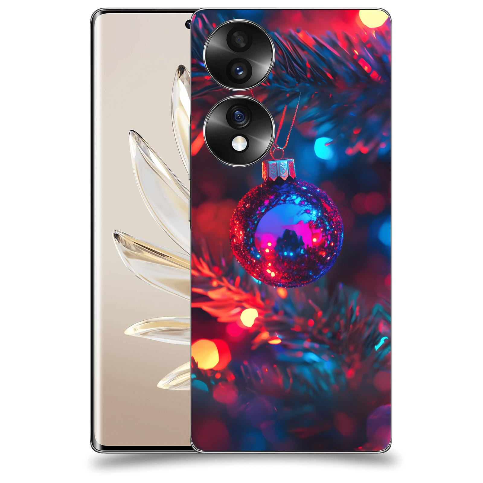 ACOVER Kryt na mobil Honor 70 - Vánoční ozdoba