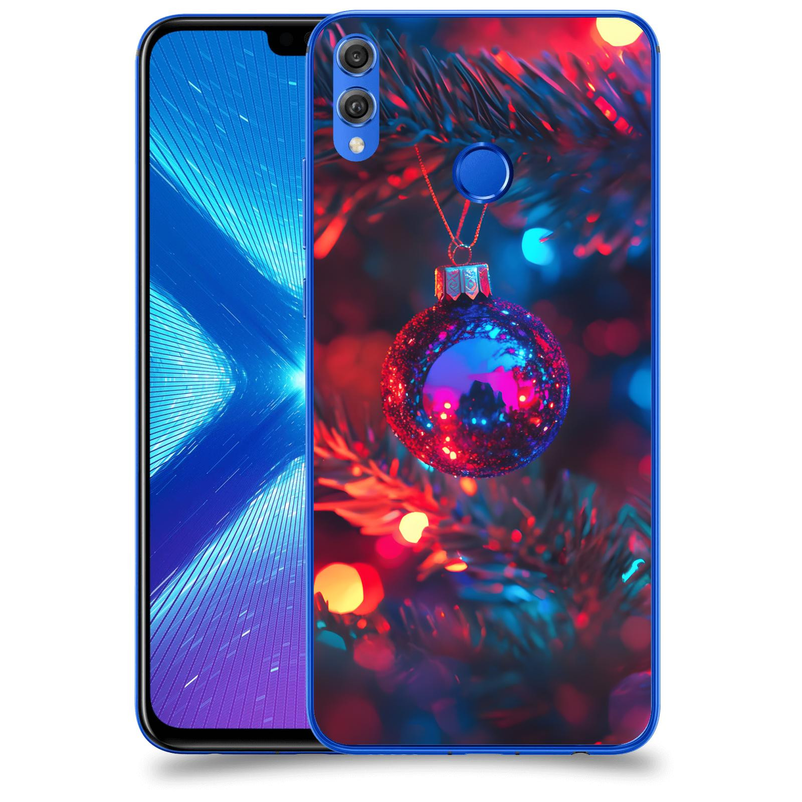 ACOVER Kryt na mobil Honor 8X - Vánoční ozdoba
