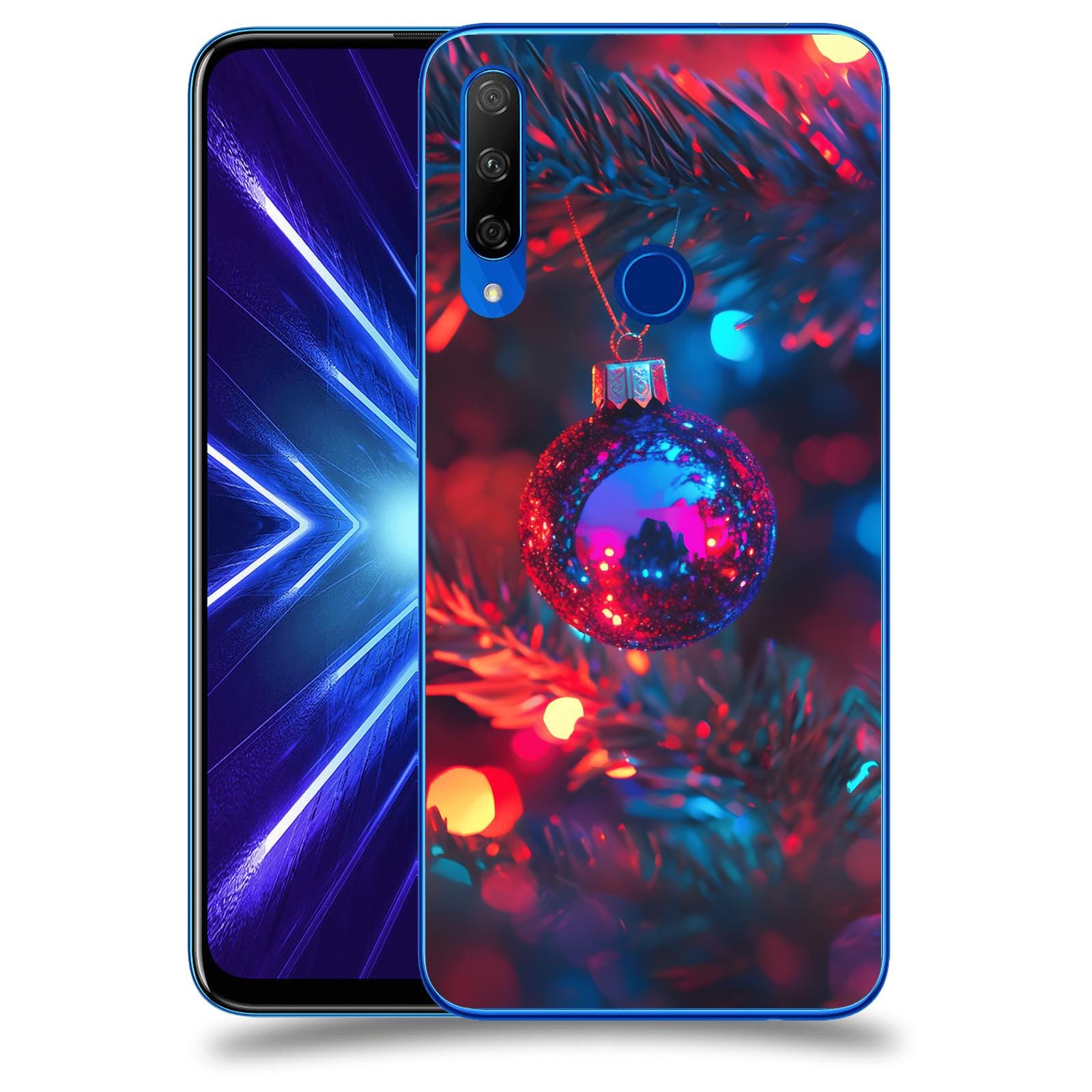 ACOVER Kryt na mobil Honor 9X - Vánoční ozdoba