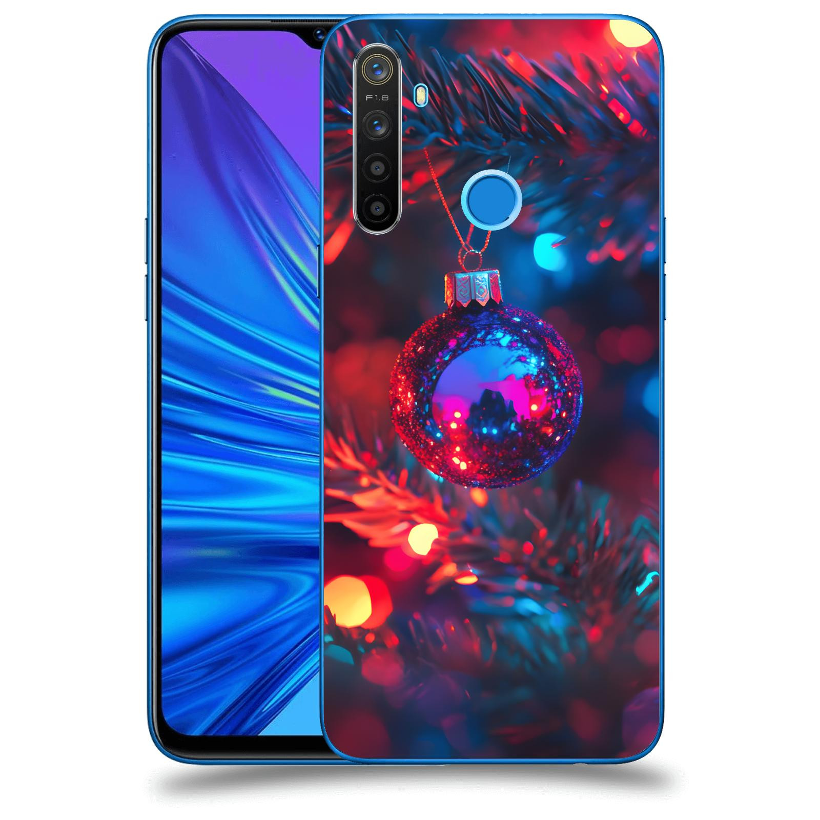 ACOVER Kryt na mobil Realme 5 - Vánoční ozdoba